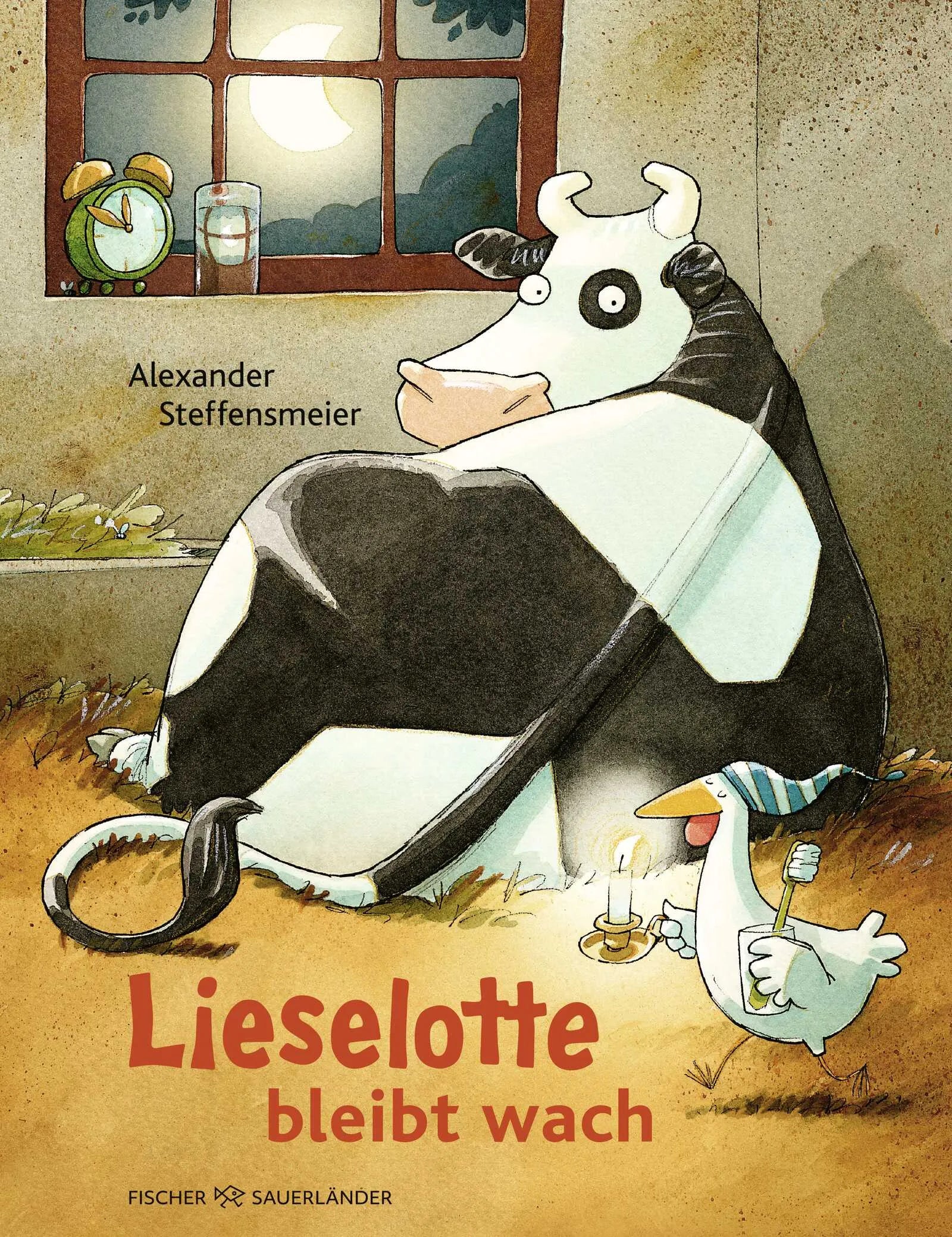 Buchcover von 'Lieselotte bleibt wach' - Gebundene Ausgabe von Alexander Steffensmeier