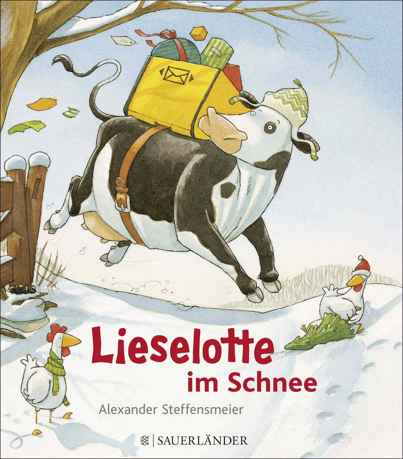 Buchcover von 'Lieselotte im Schnee' - Gebundene Ausgabe von Alexander Steffensmeier