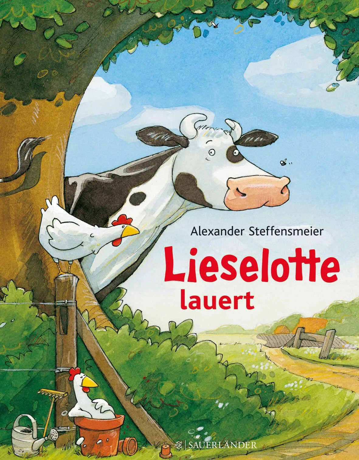 Cover: Lieselotte lauert (Hardcover) von Alexander Steffensmeier