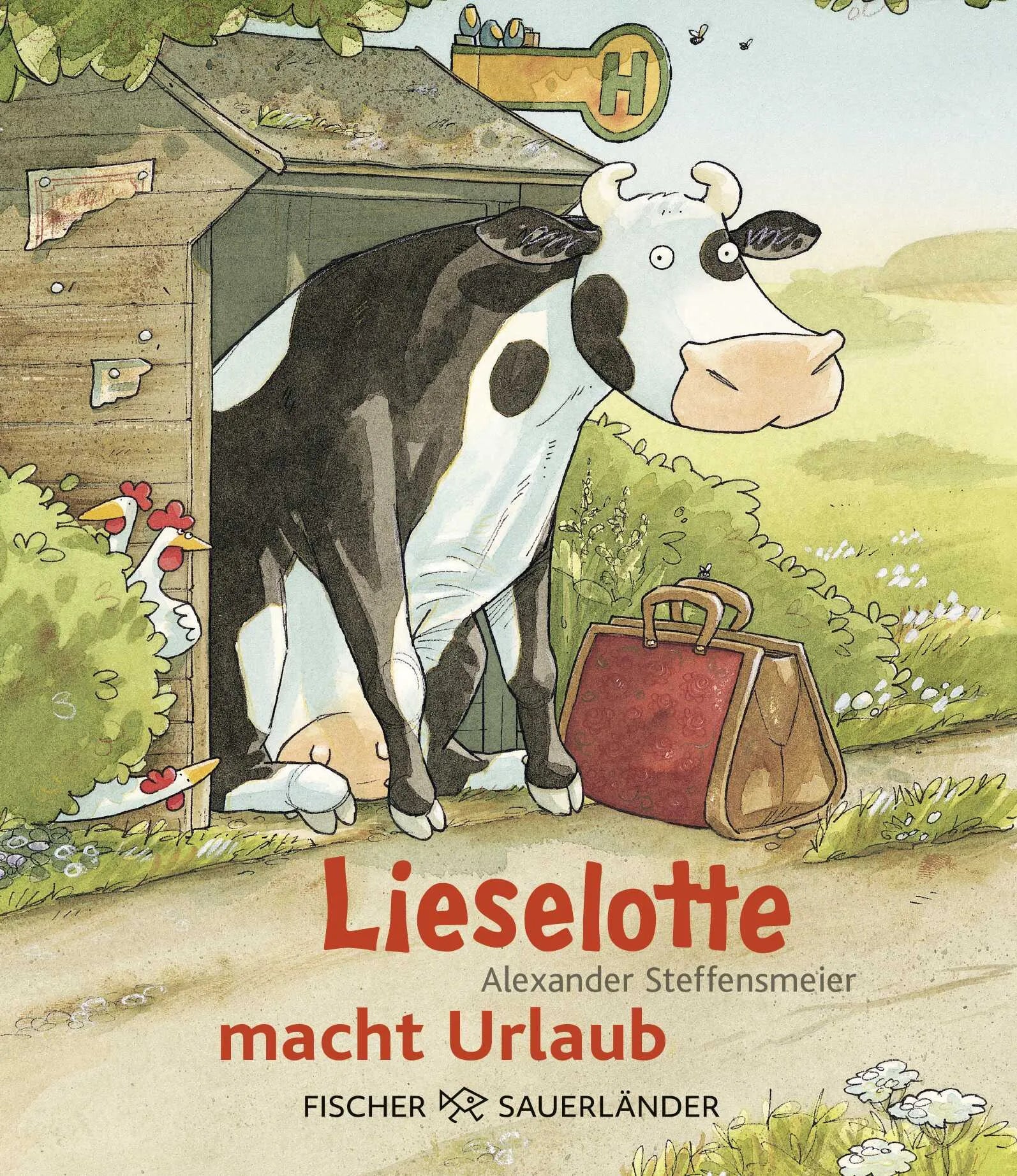 Buchcover von 'Lieselotte macht Urlaub' - Gebundene Ausgabe von Alexander Steffensmeier