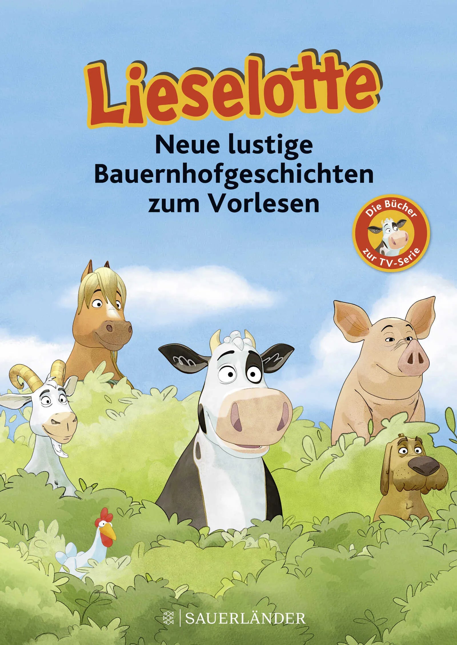 Buchcover von 'Lieselotte Neue lustige Bauernhofgeschichten' - Gebundene Ausgabe von Fee Krämer