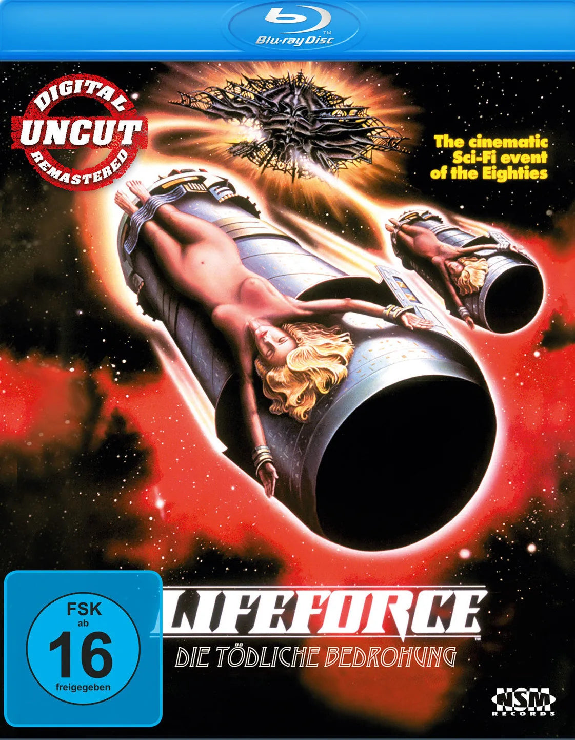 Lifeforce - Die tödliche Bedrohung - Uncut - Blu-ray Disc