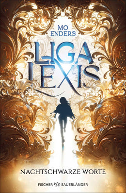 Cover: Liga Lexis – Nachtschwarze Worte (Hardcover) von Mo Enders
