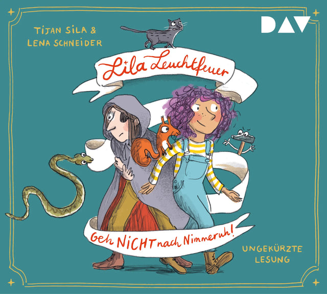 Buchcover von 'Lila Leuchtfeuer – Teil 1: Geh nicht nach Nimmeruh!' - Hörbuch (CD) von Tijan Sila