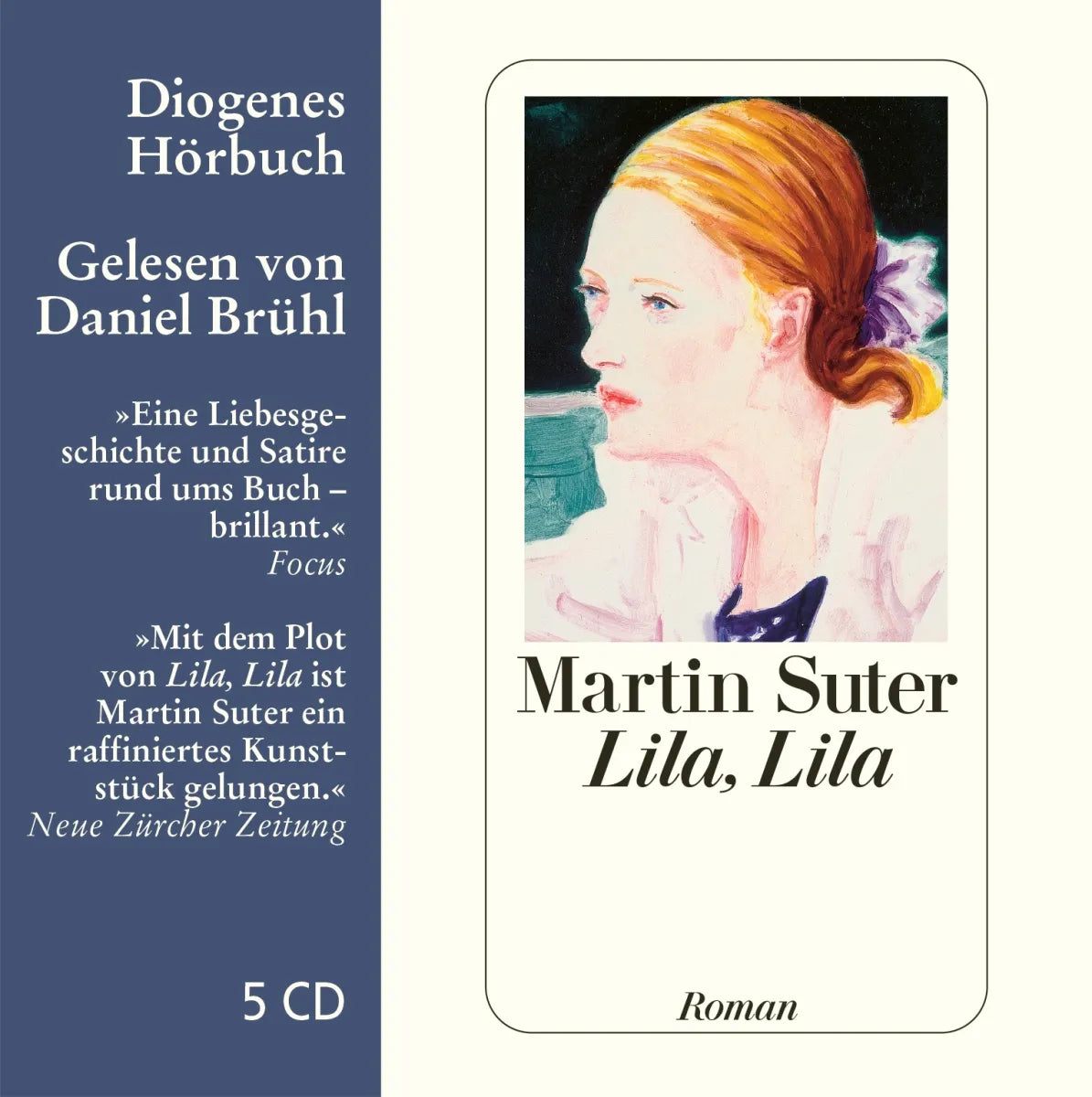 Buchcover von 'Lila, Lila' - Hörbuch (CD) von Martin Suter