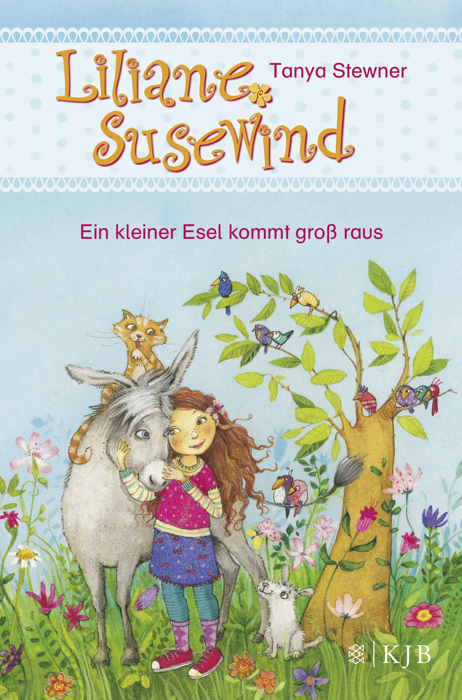 Buchcover von 'Liliane Susewind – Ein kleiner Esel kommt groß raus' - Gebundene Ausgabe von Tanya Stewner