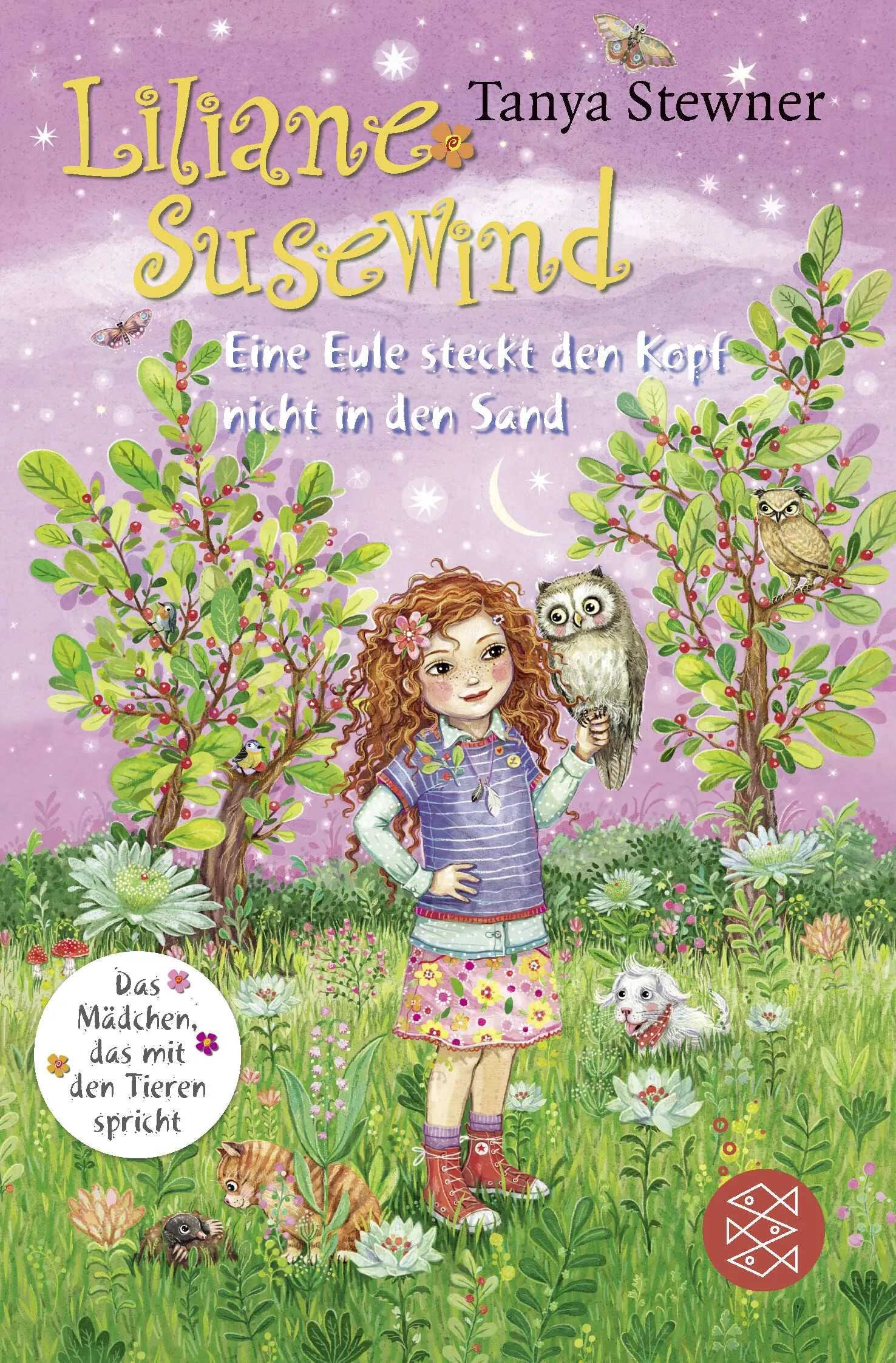 Buchcover von 'Liliane Susewind – Eine Eule steckt den Kopf nicht in den Sand' - Taschenbuch von Tanya Stewner