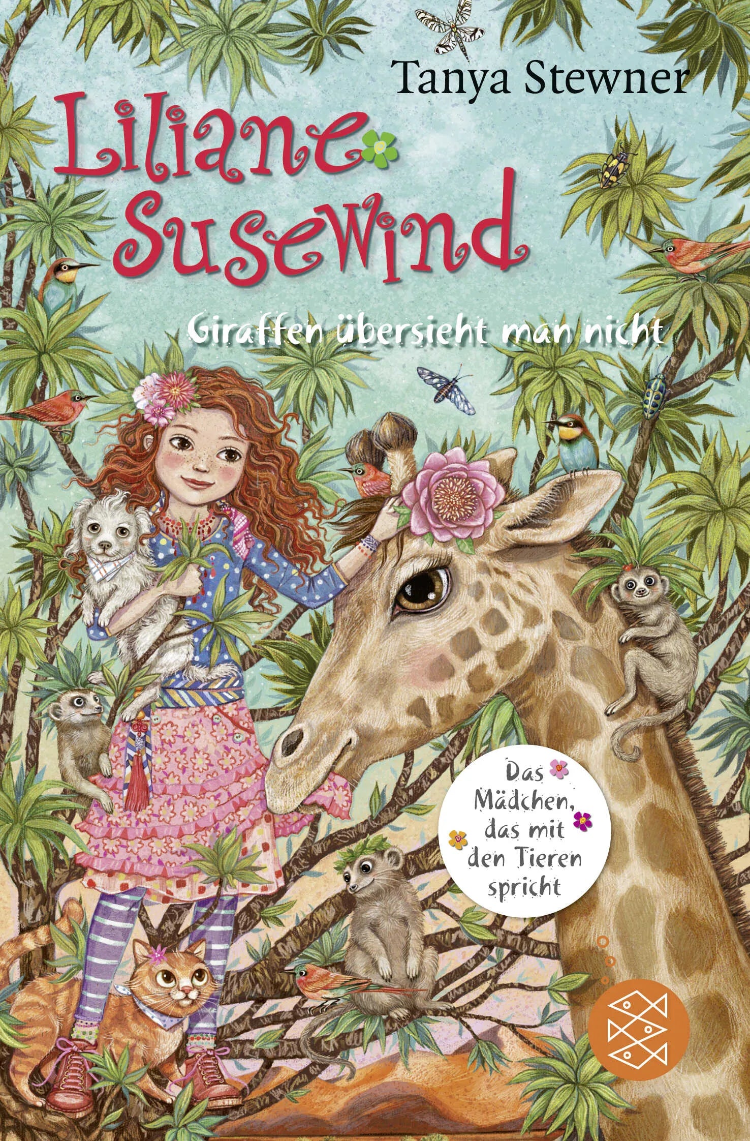 Buchcover von 'Liliane Susewind – Giraffen übersieht man nicht' - Taschenbuch von Tanya Stewner