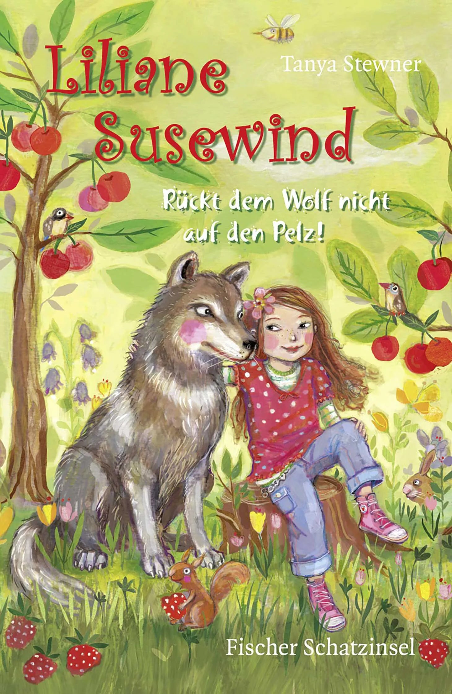Buchcover von 'Liliane Susewind – Rückt dem Wolf nicht auf den Pelz!' - Gebundene Ausgabe von Tanya Stewner