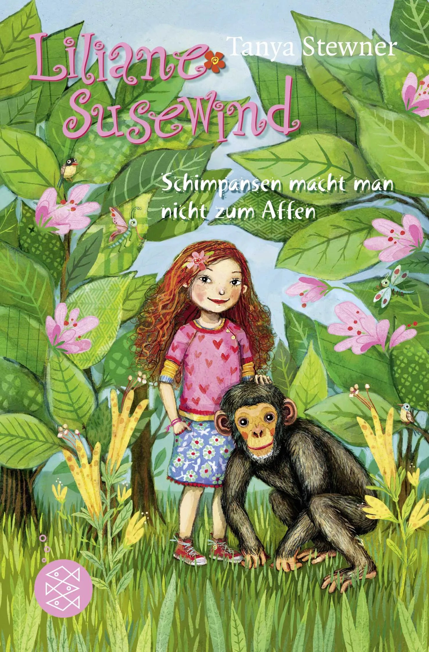 Buchcover von 'Liliane Susewind – Schimpansen macht man nicht zum Affen' - Taschenbuch von Tanya Stewner