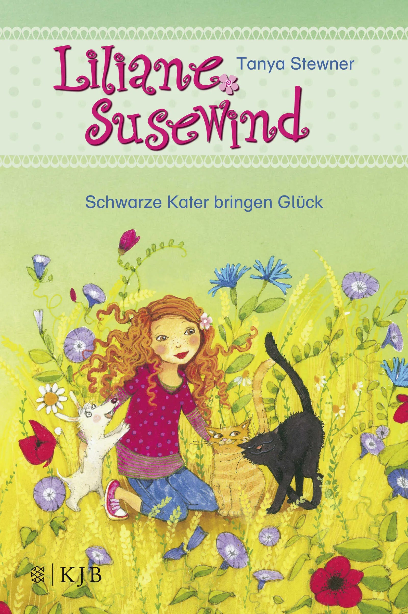 Buchcover von 'Liliane Susewind – Schwarze Kater bringen Glück' - Gebundene Ausgabe von Tanya Stewner