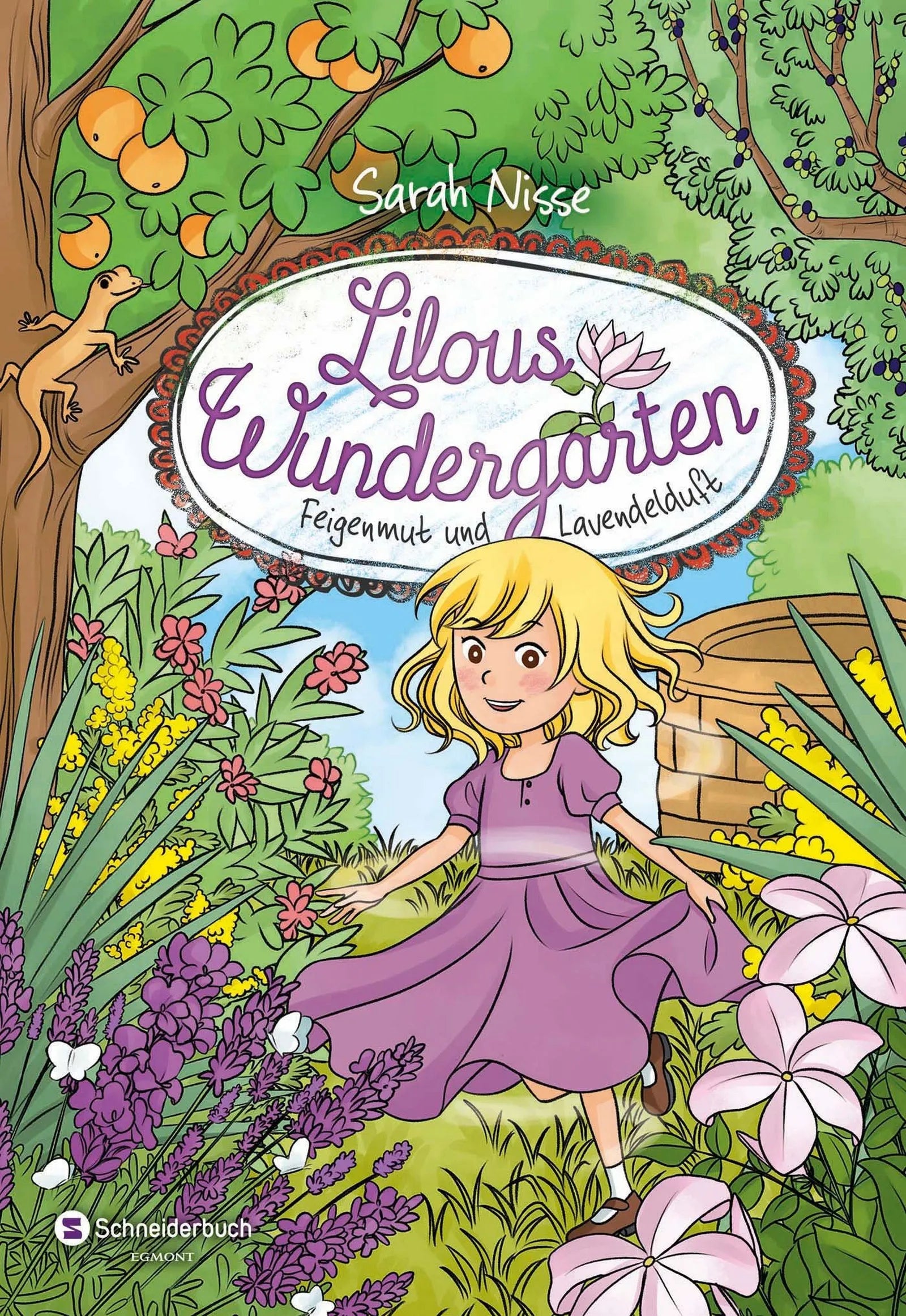 Buchcover von 'Lilous Wundergarten – Feigenmut und Lavendelduft' - Gebundene Ausgabe von Sarah Nisse