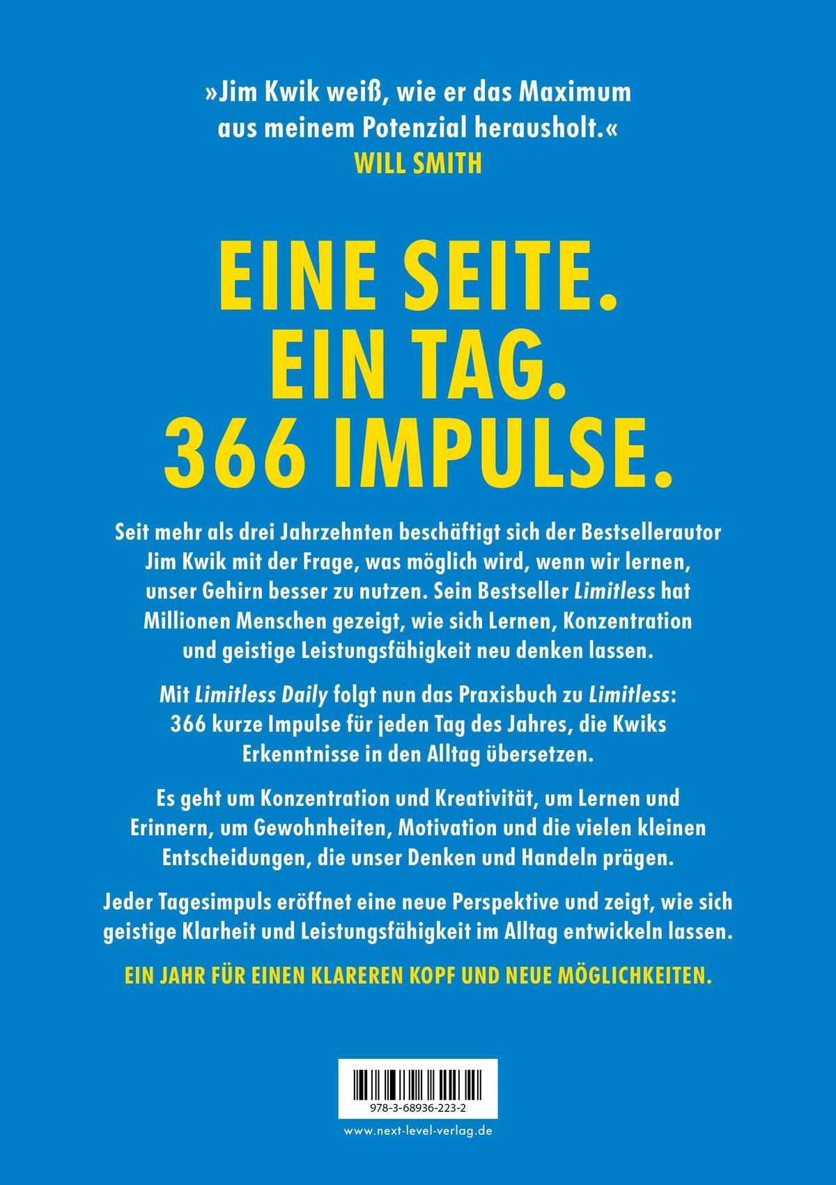 Rückseite: Limitless Daily (Hardcover)
