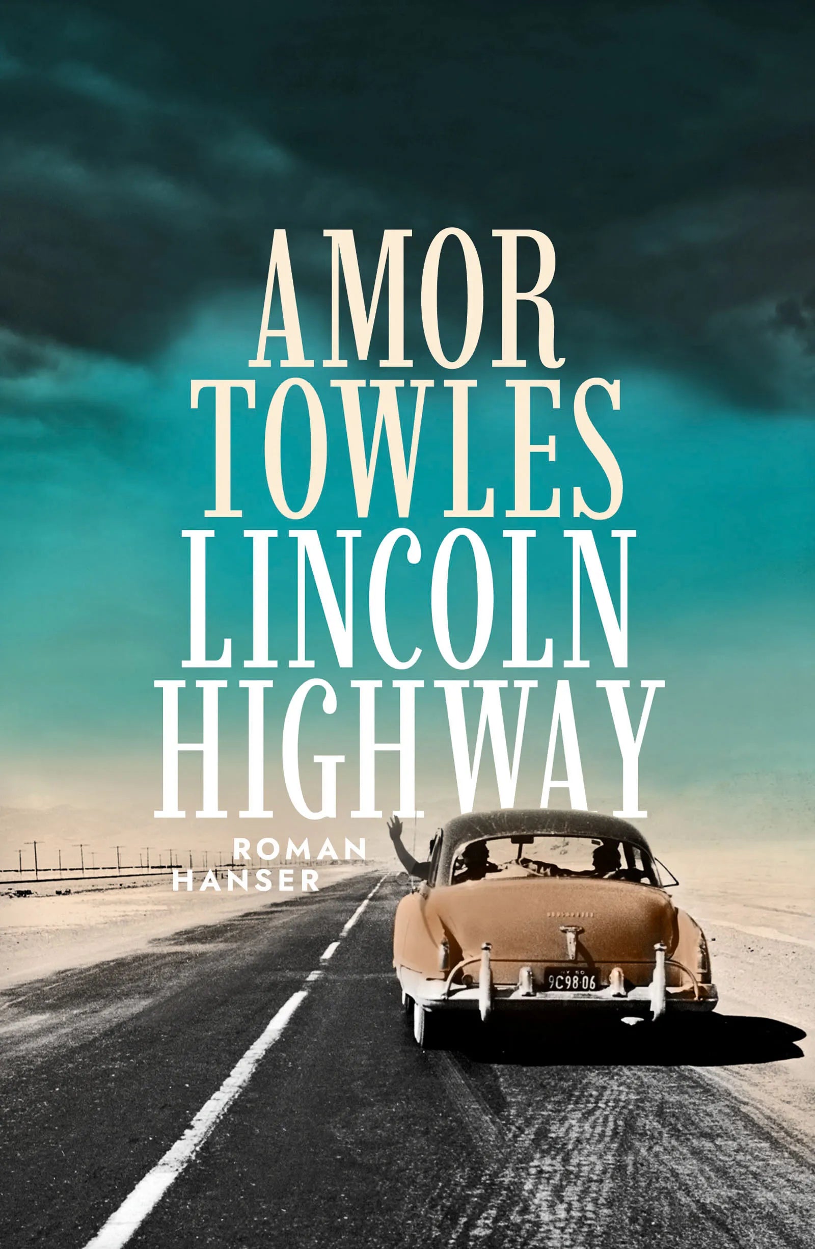 Buchcover von 'Lincoln Highway' - Gebundene Ausgabe von Amor Towles
