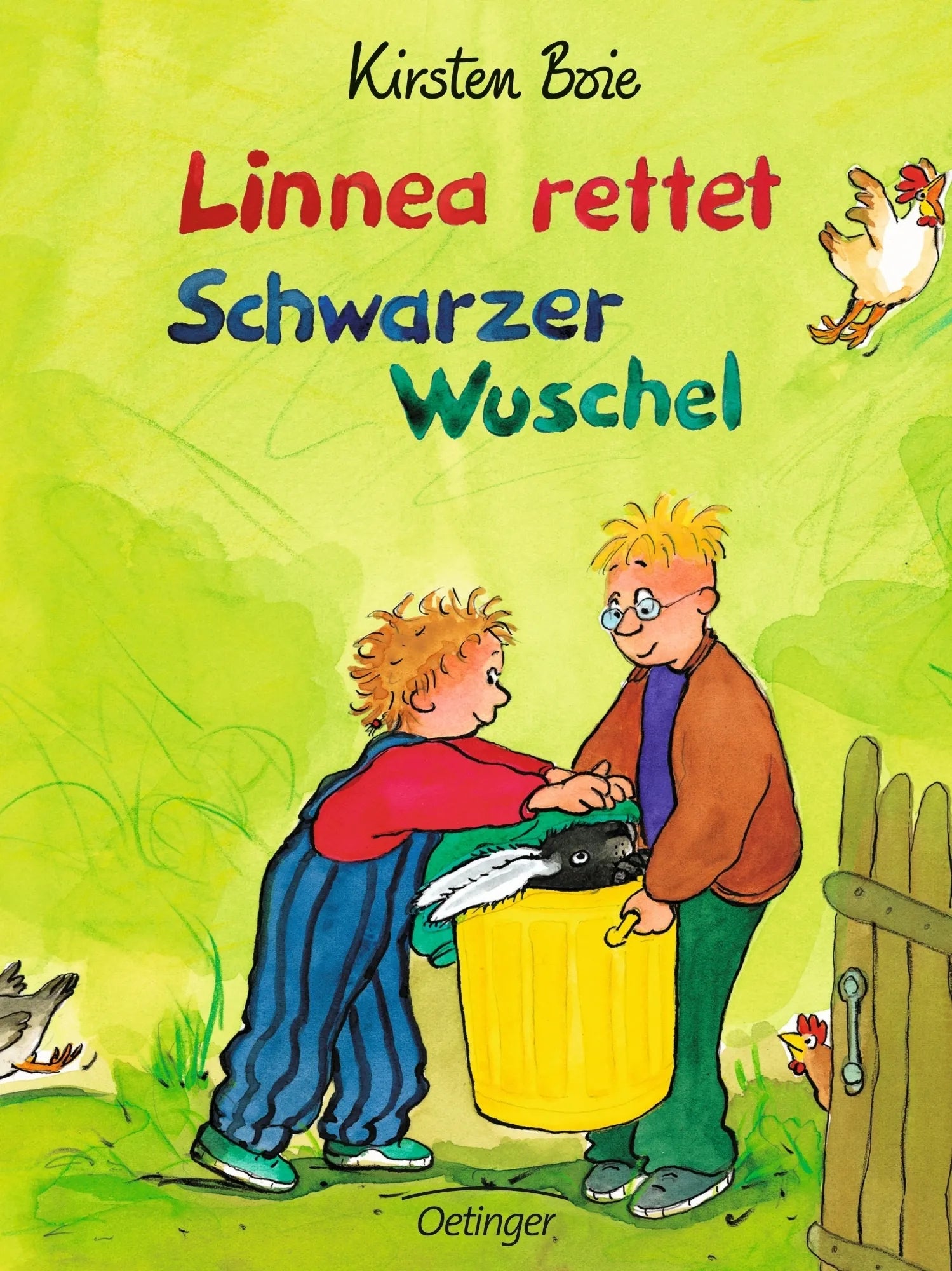 Buchcover von 'Linnea rettet Schwarzer Wuschel' - Gebundene Ausgabe von Kirsten Boie