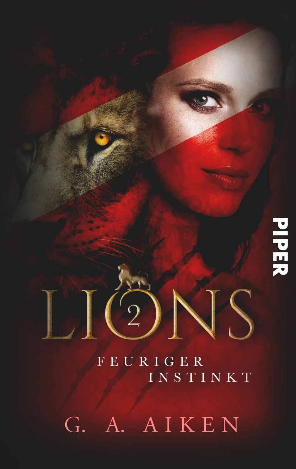 Buchcover von 'Lions – Feuriger Instinkt' - Taschenbuch von G. A. Aiken