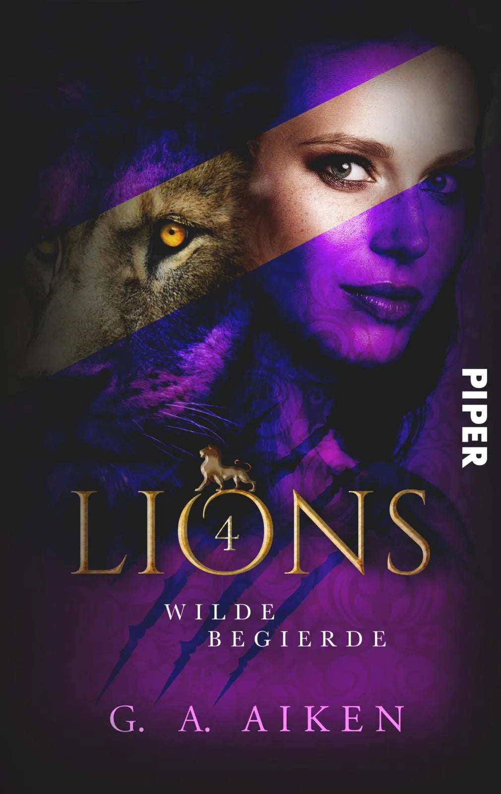 Buchcover von 'Lions – Wilde Begierde' - Taschenbuch von G. A. Aiken