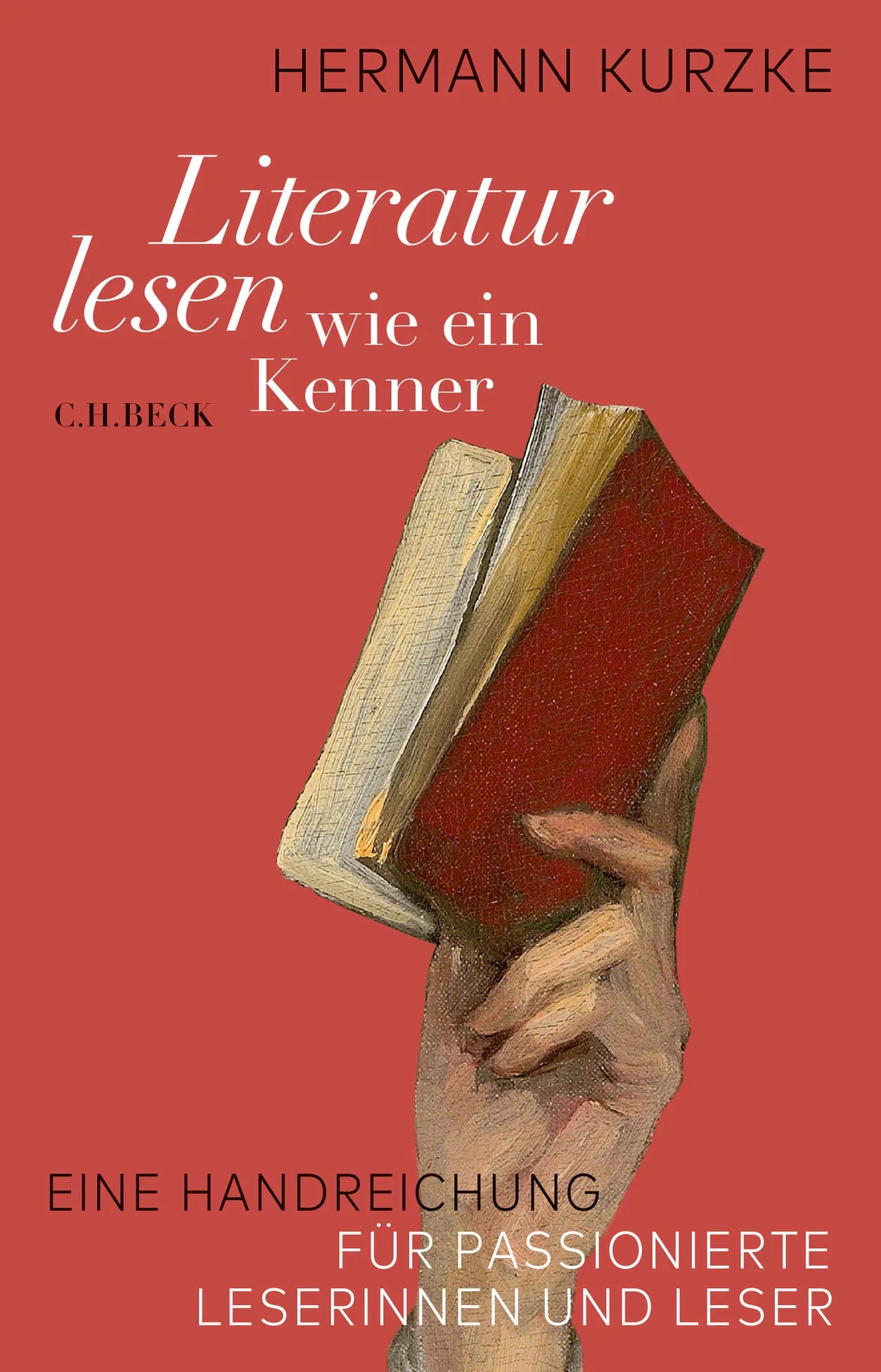 Buchcover von 'Literatur lesen wie ein Kenner' - Gebundene Ausgabe von Hermann Kurzke