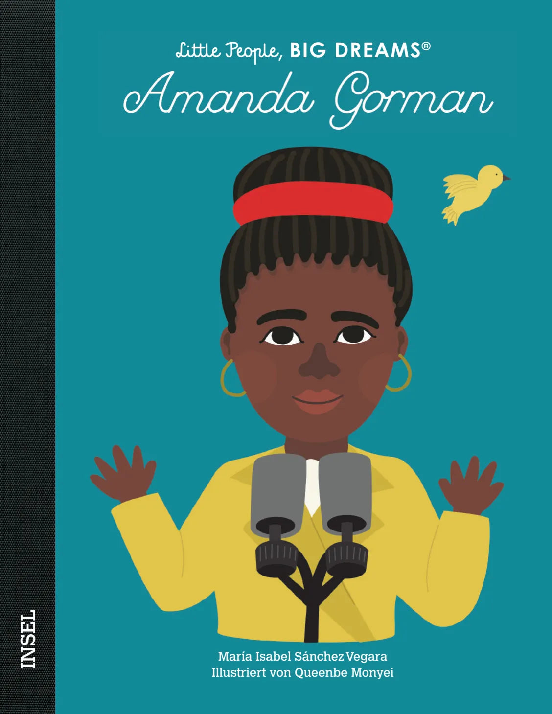 Buchcover von 'Little People, Big Dreams – Amanda Gorman' - Gebundene Ausgabe von María Isabel Sánchez Vegara