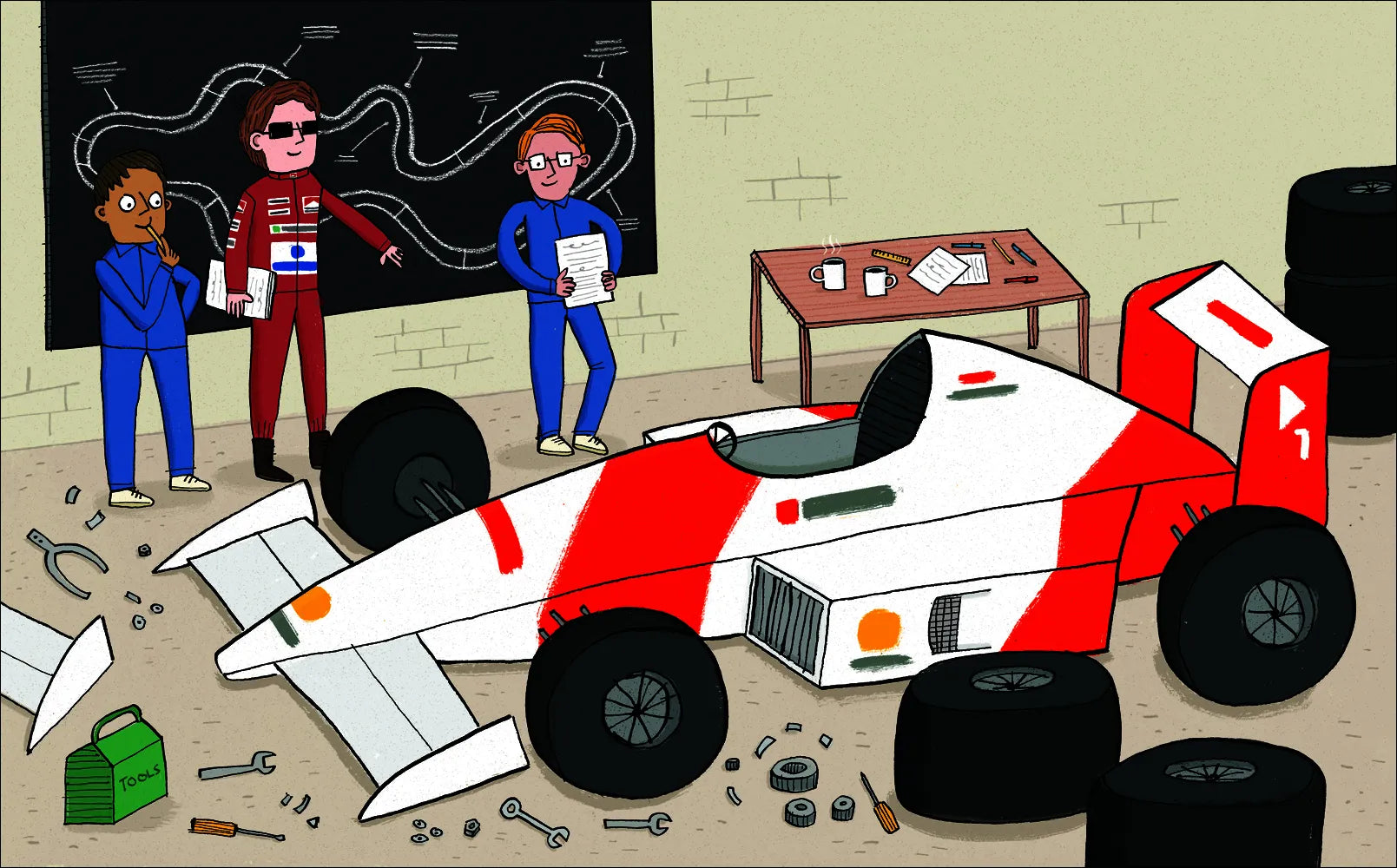Produktansicht: Little People, Big Dreams – Ayrton Senna (Gebundene Ausgabe)