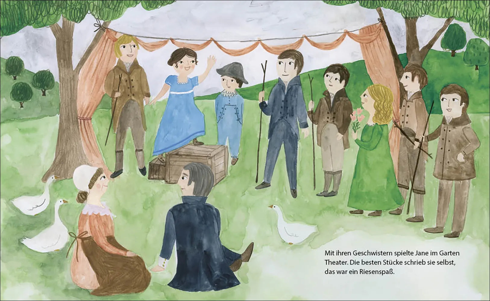 Produktansicht: Little People, Big Dreams – Jane Austen (Gebundene Ausgabe)