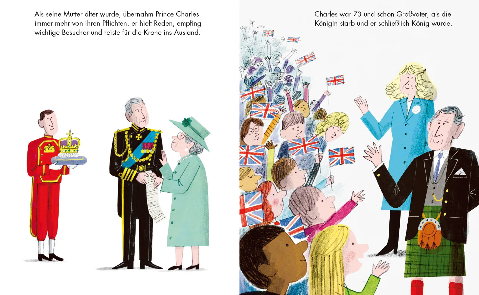 Produktansicht: Little People, Big Dreams – King Charles III. (Gebundene Ausgabe)