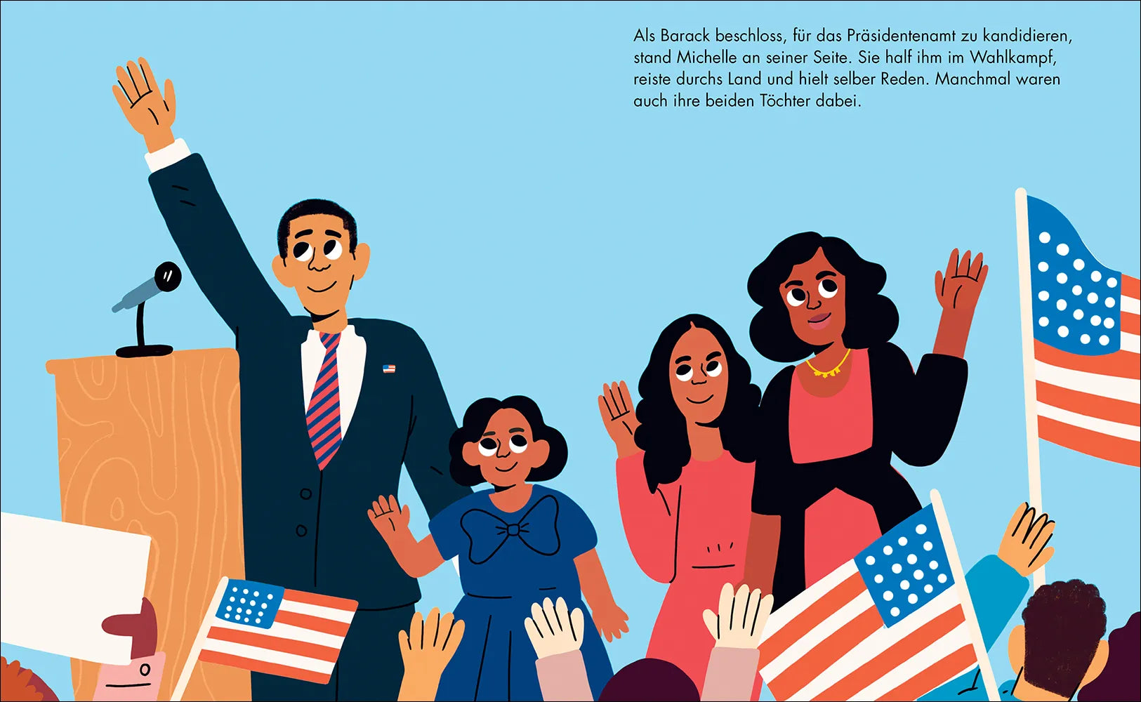 María Isabel Sánchez Vegara - Little People, Big Dreams – Michelle Obama