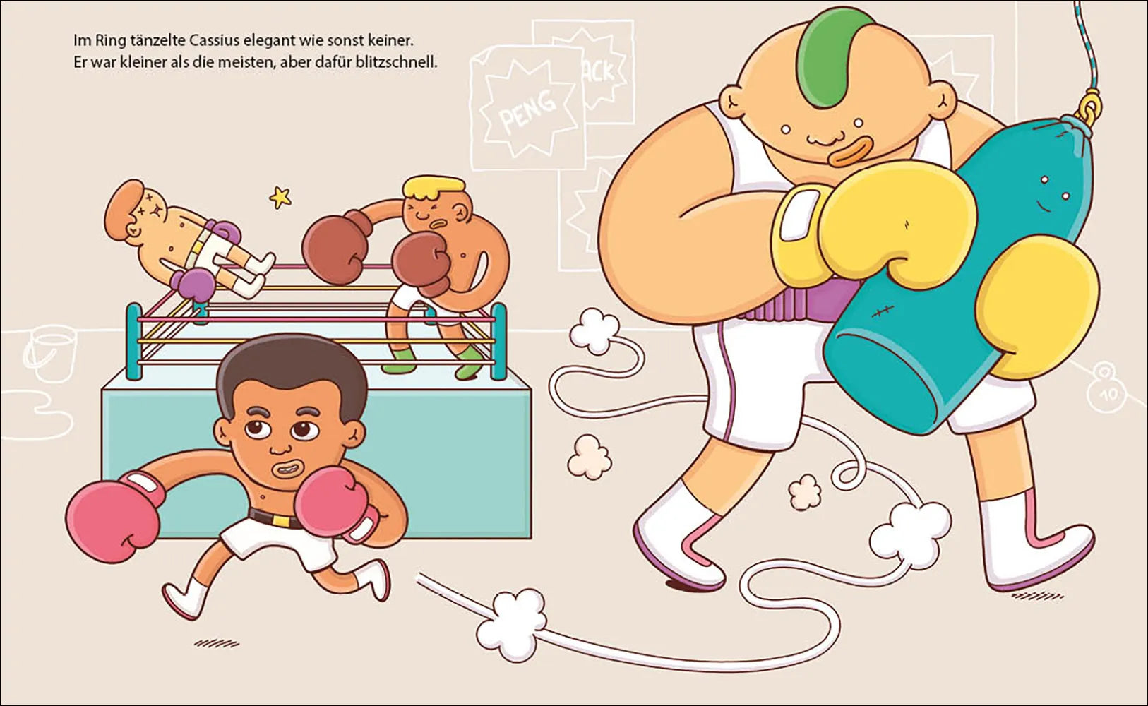 Produktansicht: Little People, Big Dreams – Muhammad Ali (Gebundene Ausgabe)