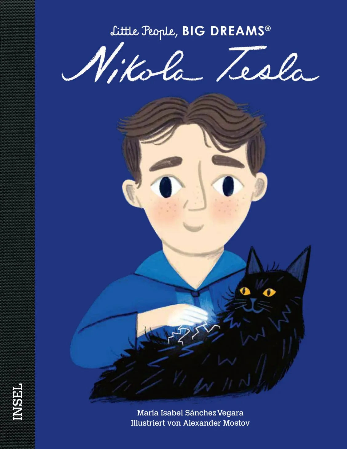 Buchcover von 'Little People, Big Dreams – Nikola Tesla' - Gebundene Ausgabe von María Isabel Sánchez Vegara