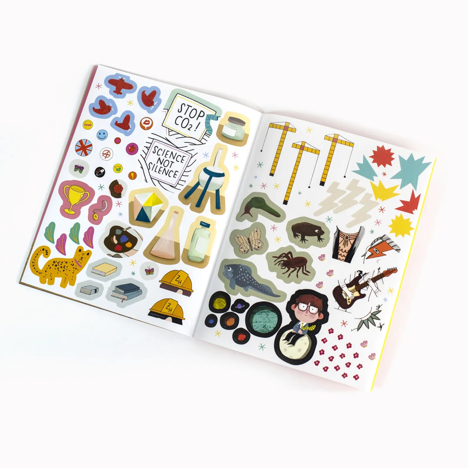 Detailansicht: Little People, BIG DREAMS – Sticker-Mitmach-Buch (Taschenbuch)