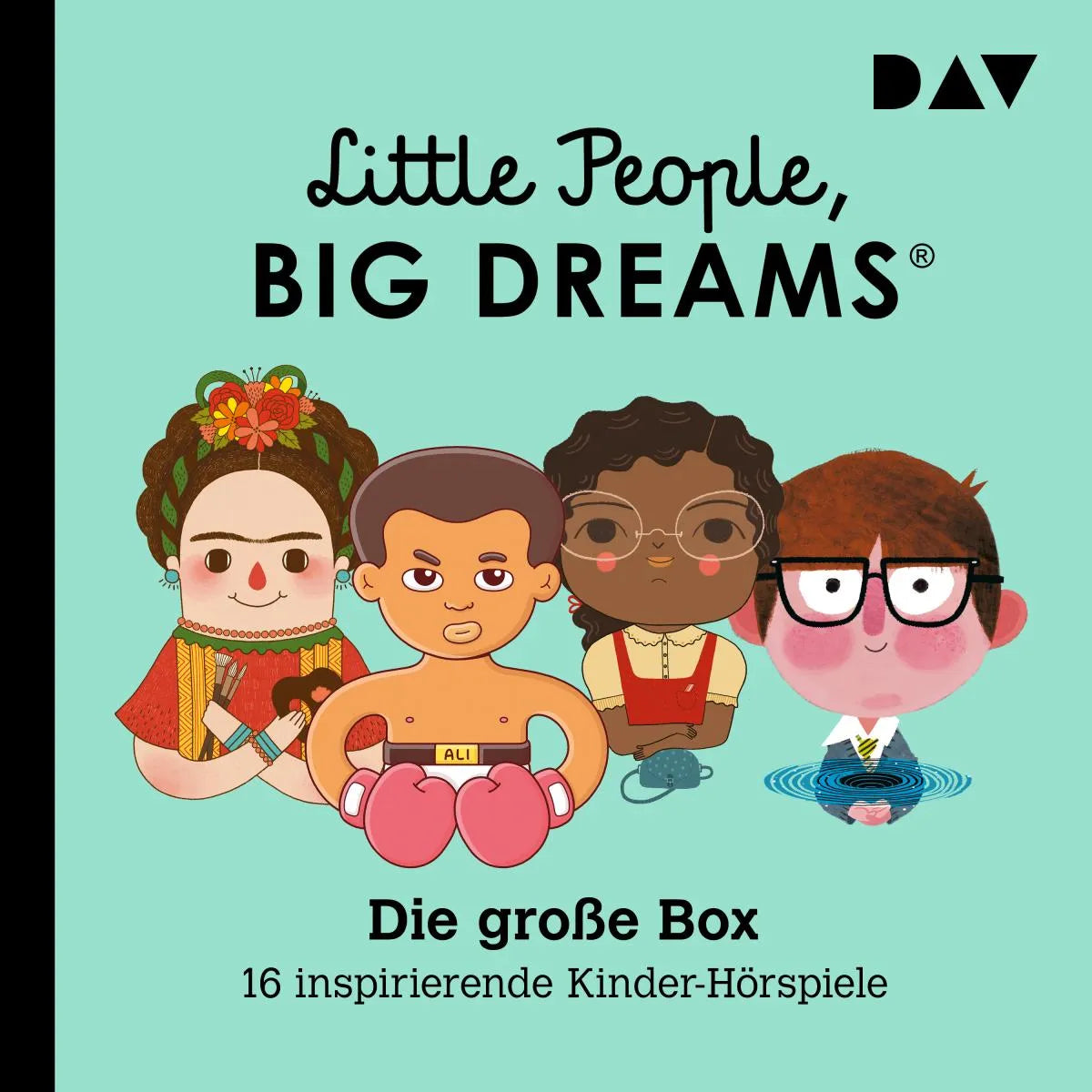 Cover: Little People, Big Dreams® - Die große Box (Hörbuch Download) von María Isabel Sánchez Vegara
