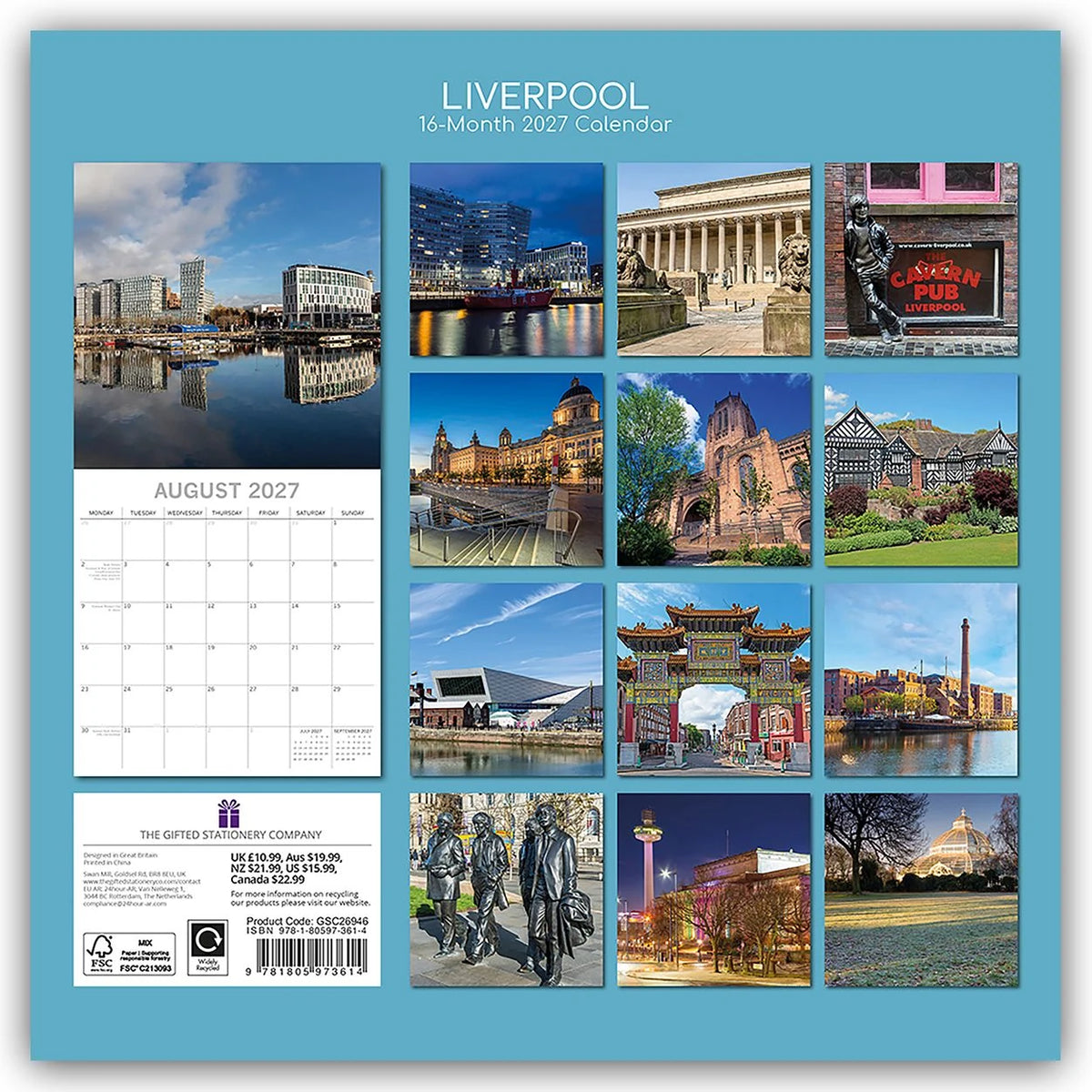 Liverpool 2027 – 16-Monatskalender – Ansicht