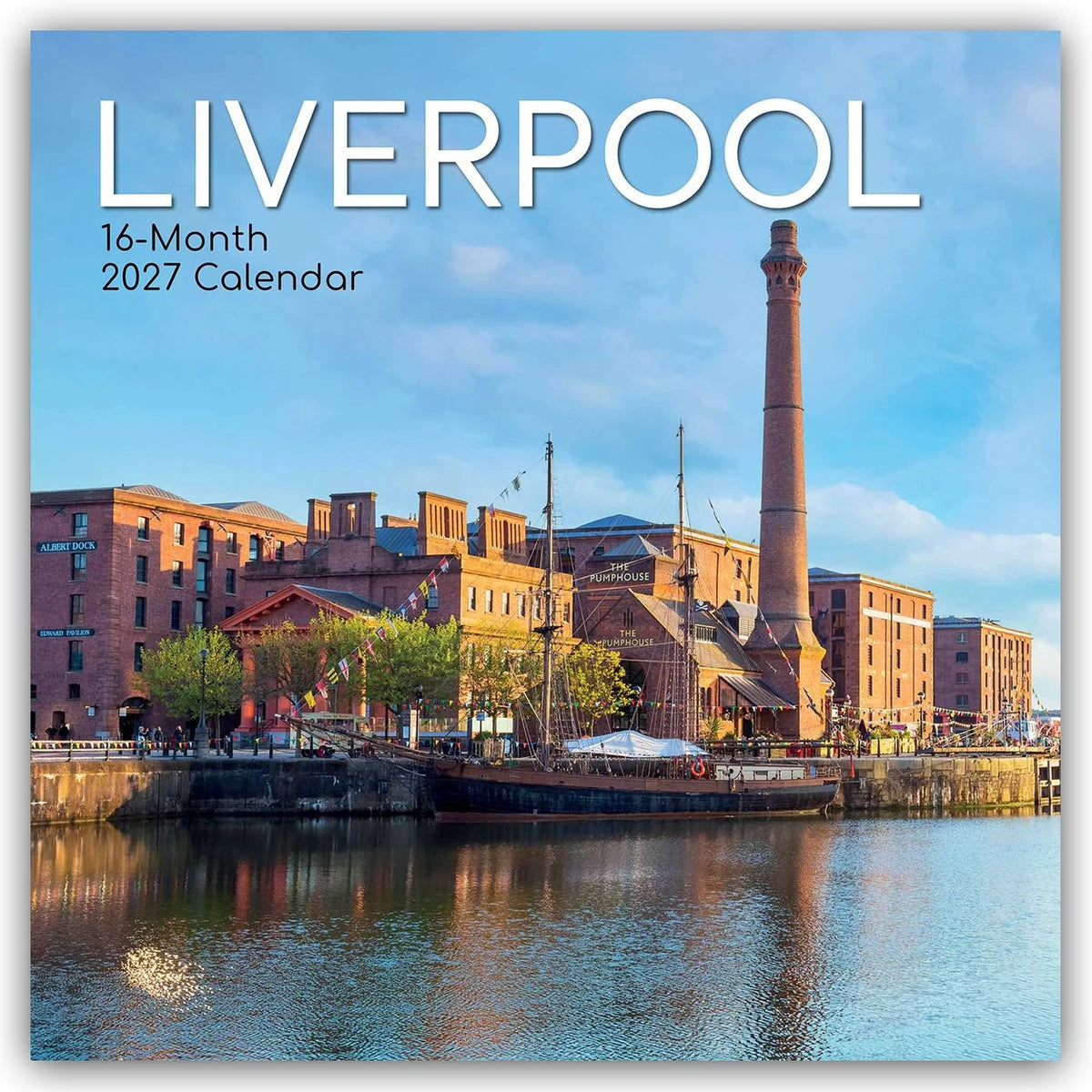 Wandkalender: Liverpool 2027 – 16-Monatskalender
