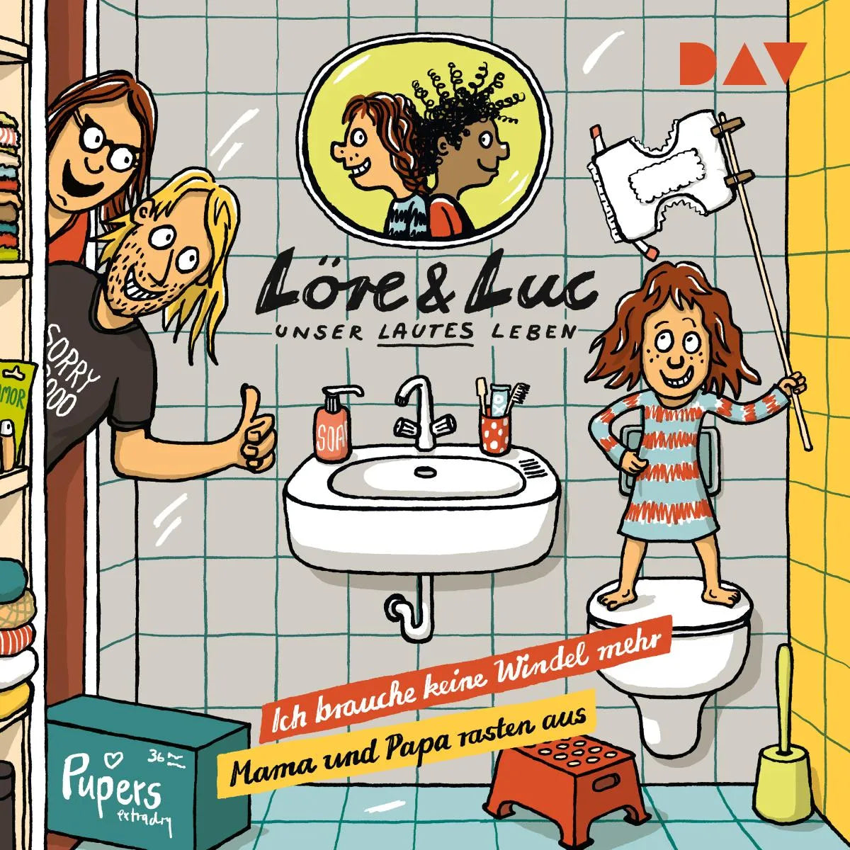 Cover: Löre & Luc - Unser lautes Leben (Hörbuch Download) von Jenny Alten