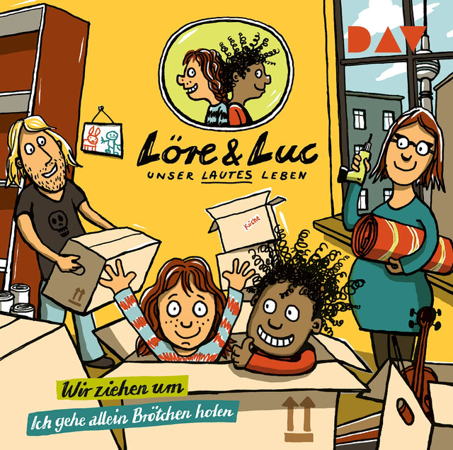 Buchcover von 'Löre & Luc – Unser lautes Leben' - Hörbuch (CD) von Jenny Alten