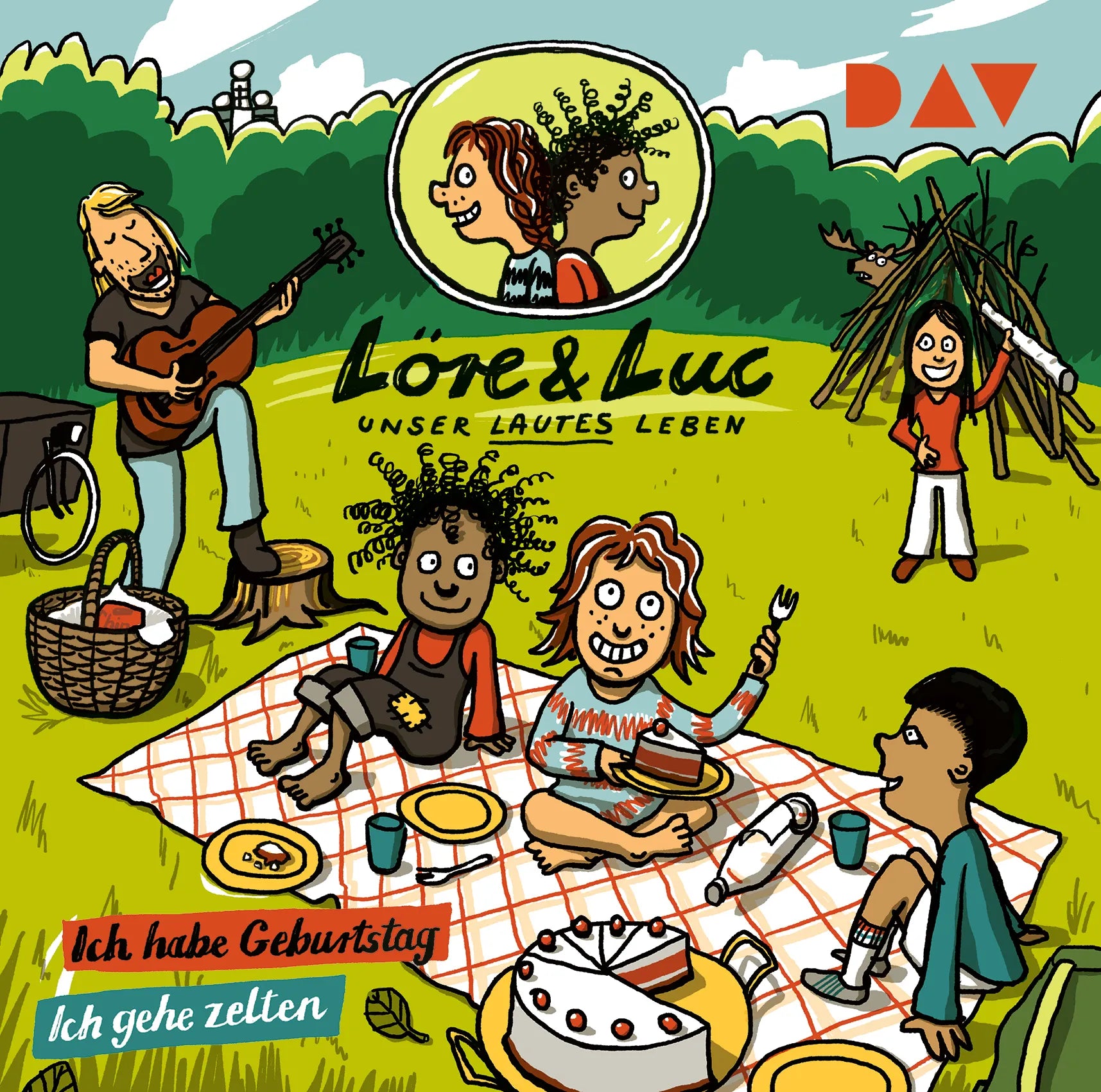 Buchcover von 'Löre & Luc – Unser lautes Leben' - Hörbuch (CD) von Jenny Alten