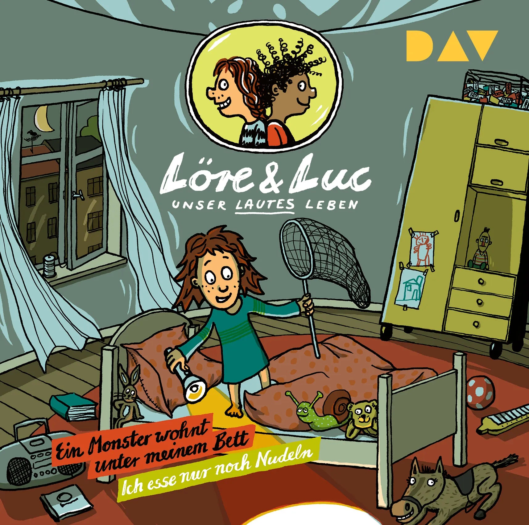 Buchcover von 'Löre & Luc – Unser lautes Leben' - Hörbuch (CD) von Jenny Alten
