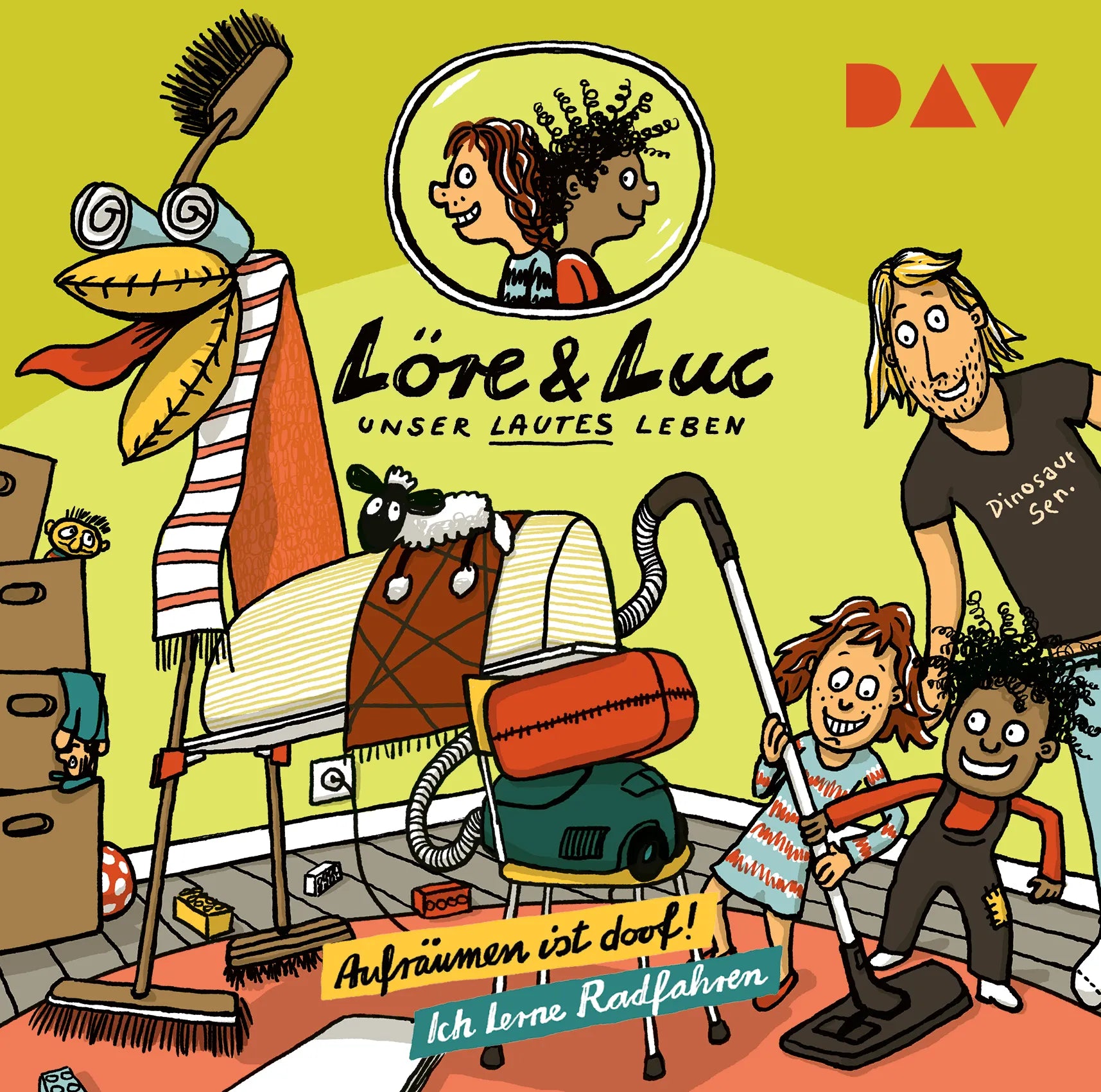Buchcover von 'Löre & Luc – Unser lautes Leben' - Hörbuch (CD) von Jenny Alten