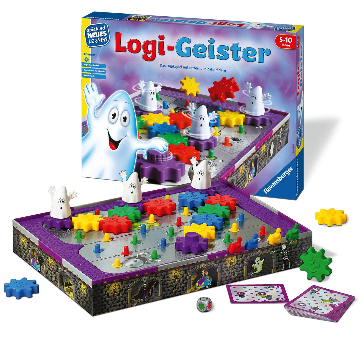 Logi-Geister - Kinderspiel ab 5 Jahre – Ansicht