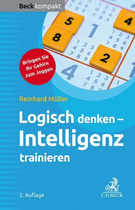 Buchcover von 'Logisch denken - Intelligenz trainieren' - Taschenbuch von Reinhard Müller