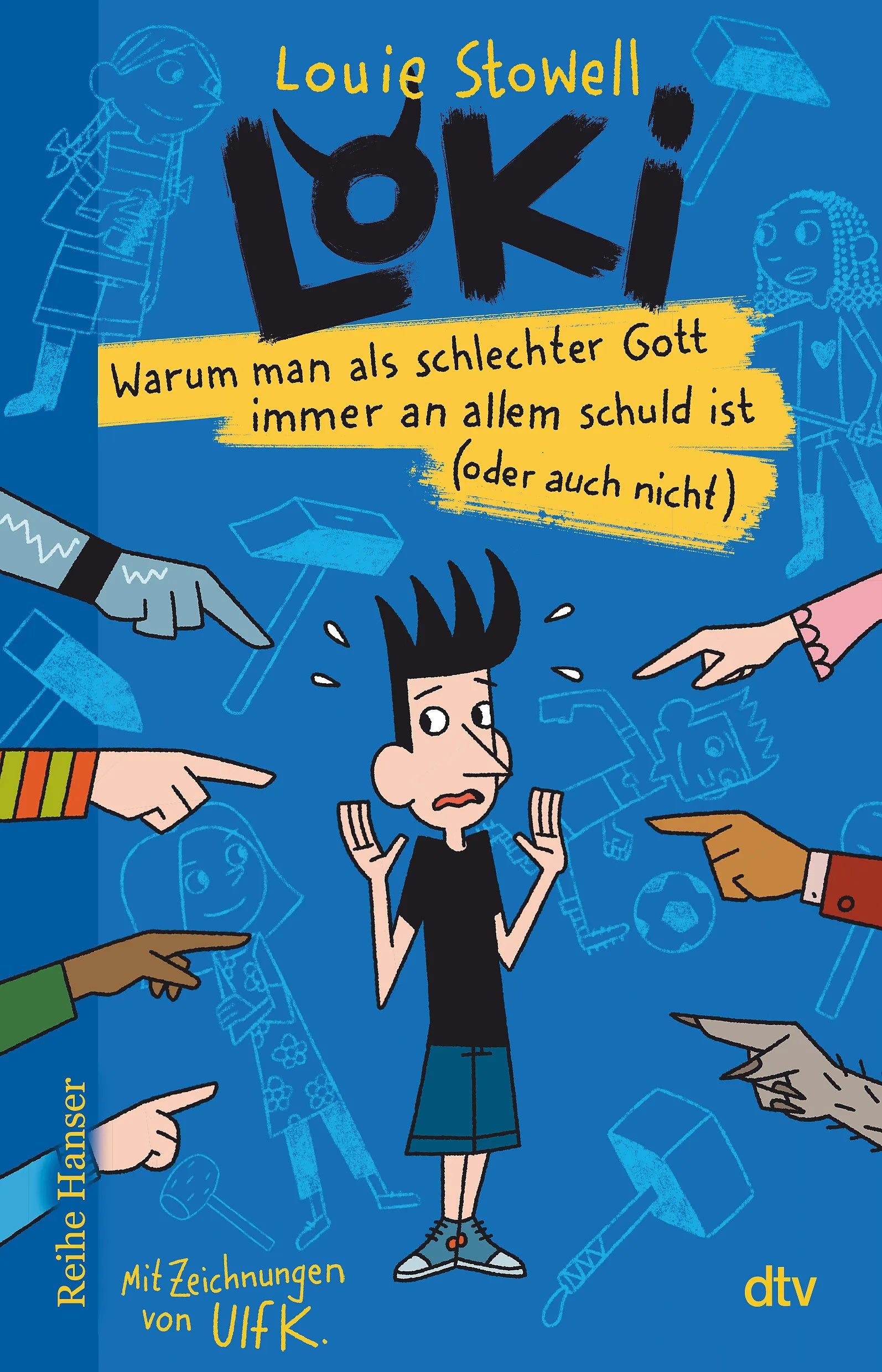 Buchcover von 'Loki – Warum man als schlechter Gott immer an allem schuld ist' - Taschenbuch von Louie Stowell