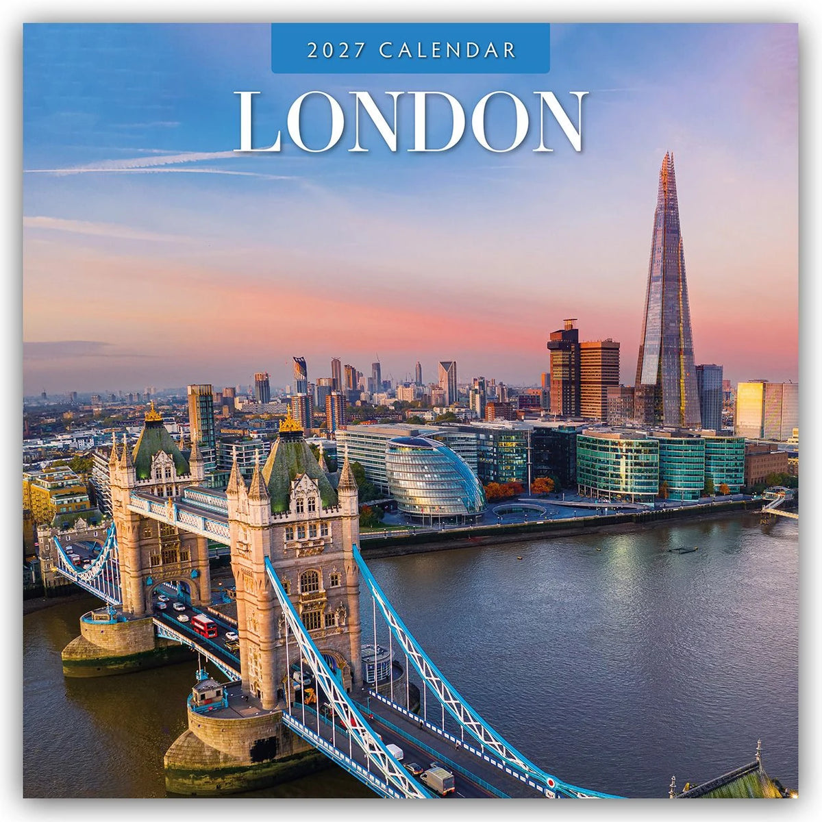 Wandkalender: London 2027 – 16-Monatskalender