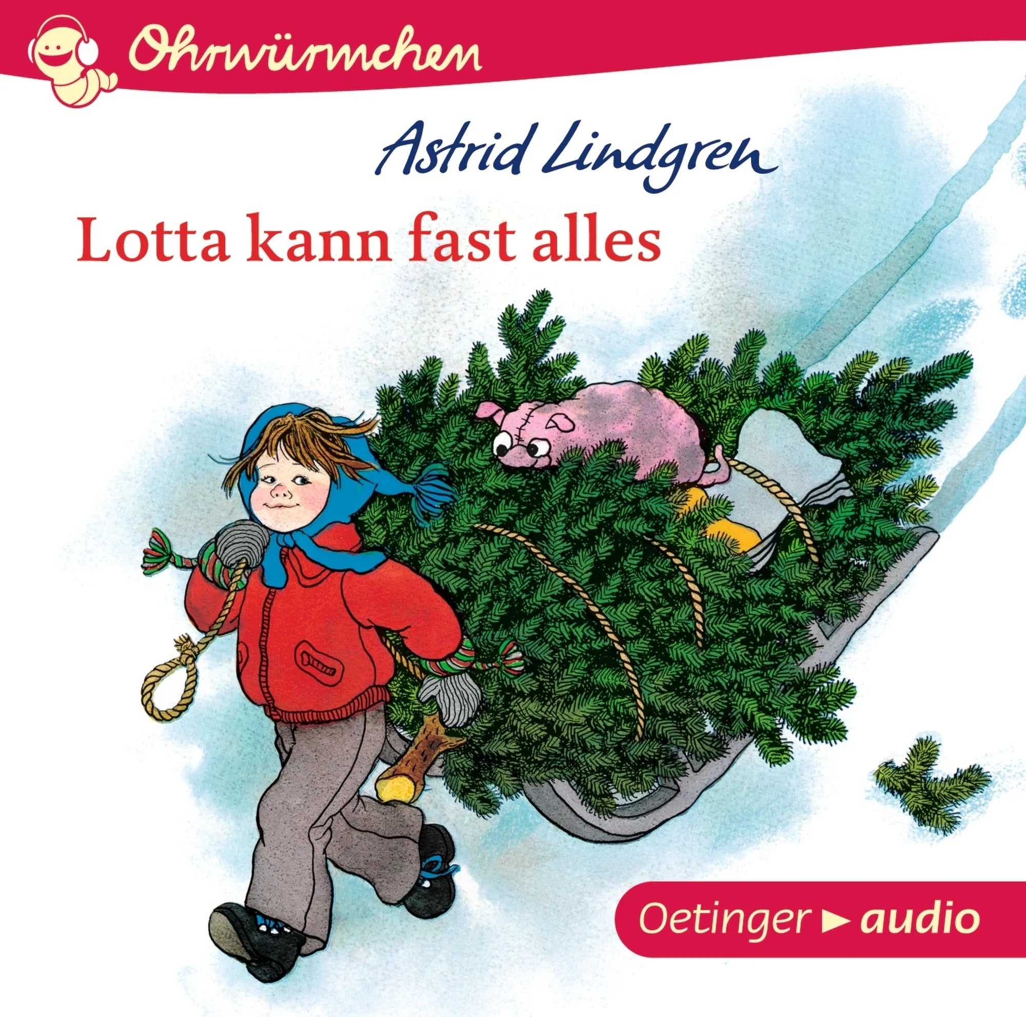Buchcover von 'Lotta kann fast alles' - Hörbuch (CD) von Astrid Lindgren