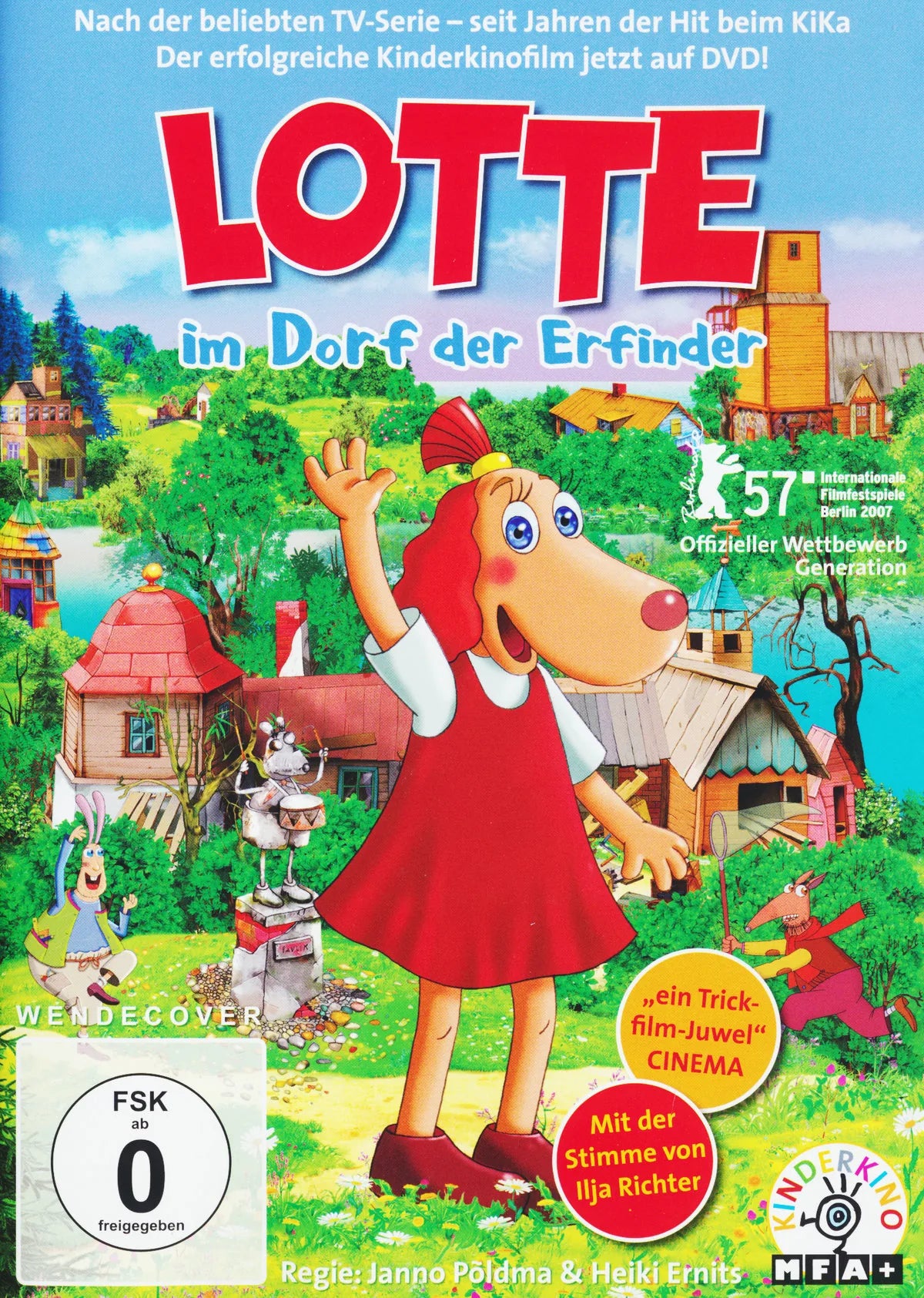 Lotte im Dorf der Erfinder - DVD