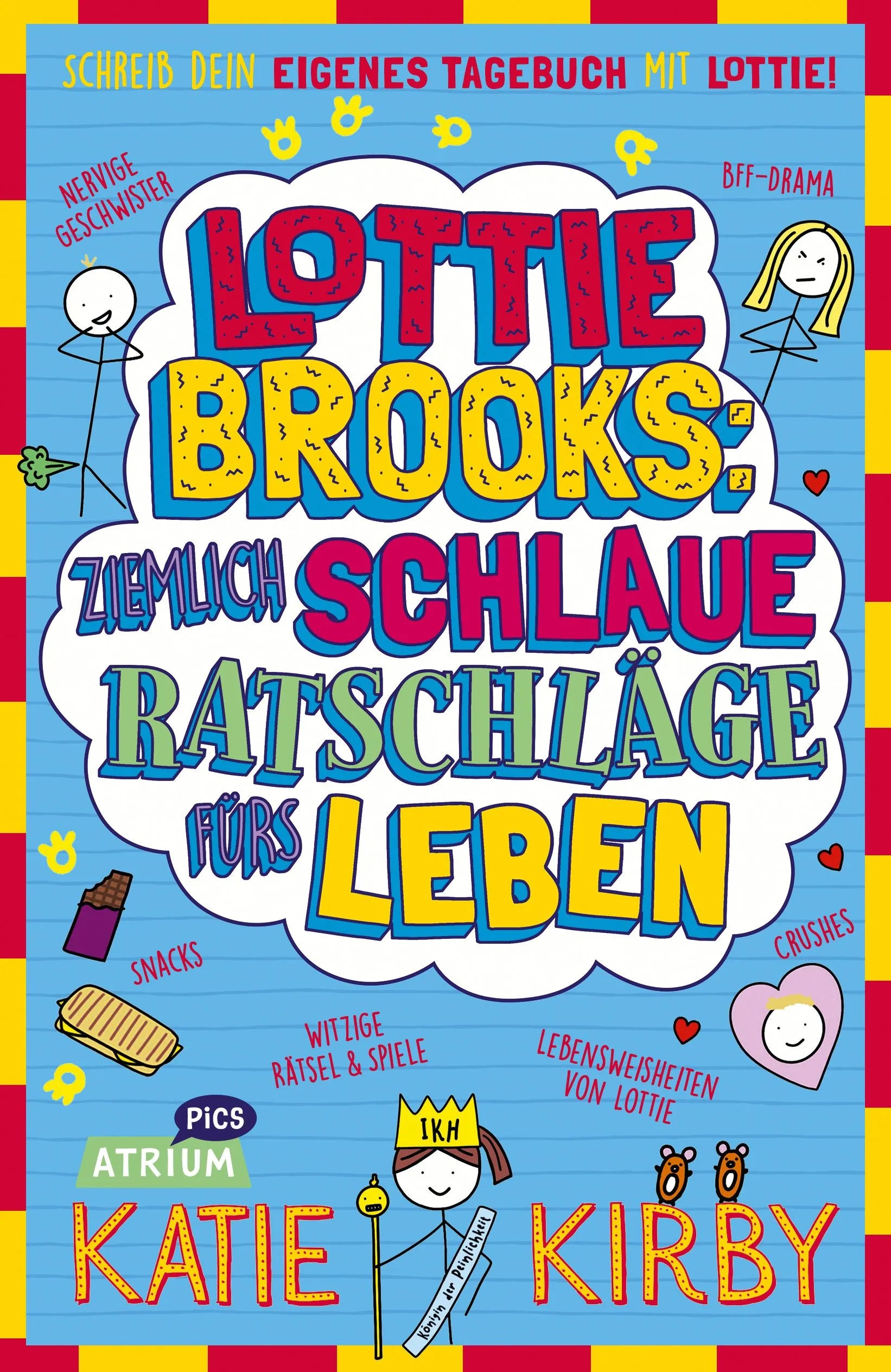 Cover: Lottie Brooks: Ziemlich schlaue Ratschläge fürs Leben (Hardcover) von Katie Kirby