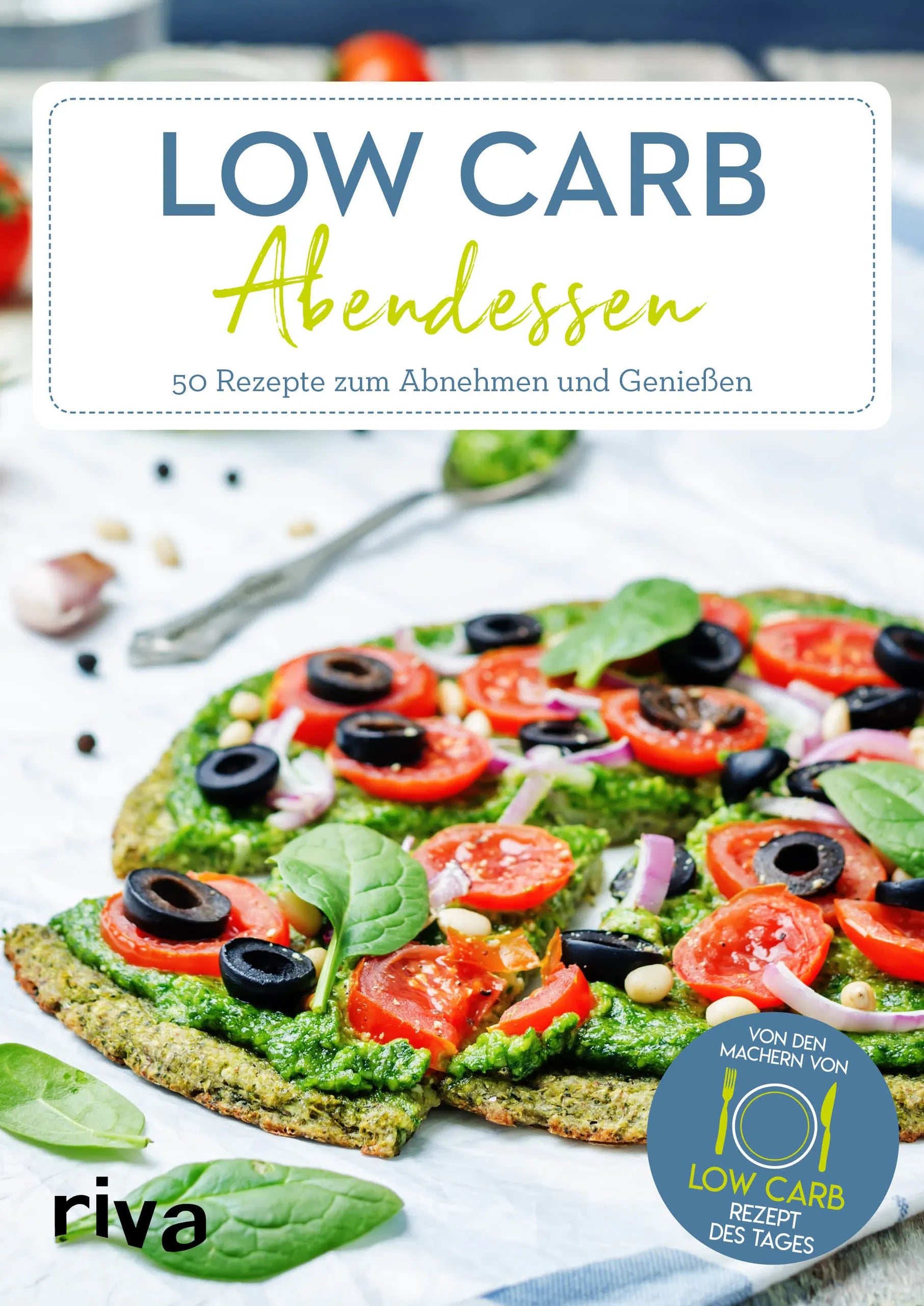 Buchcover von 'Low-Carb-Abendessen' - Taschenbuch von Low-Carb-Rezept des Tages
