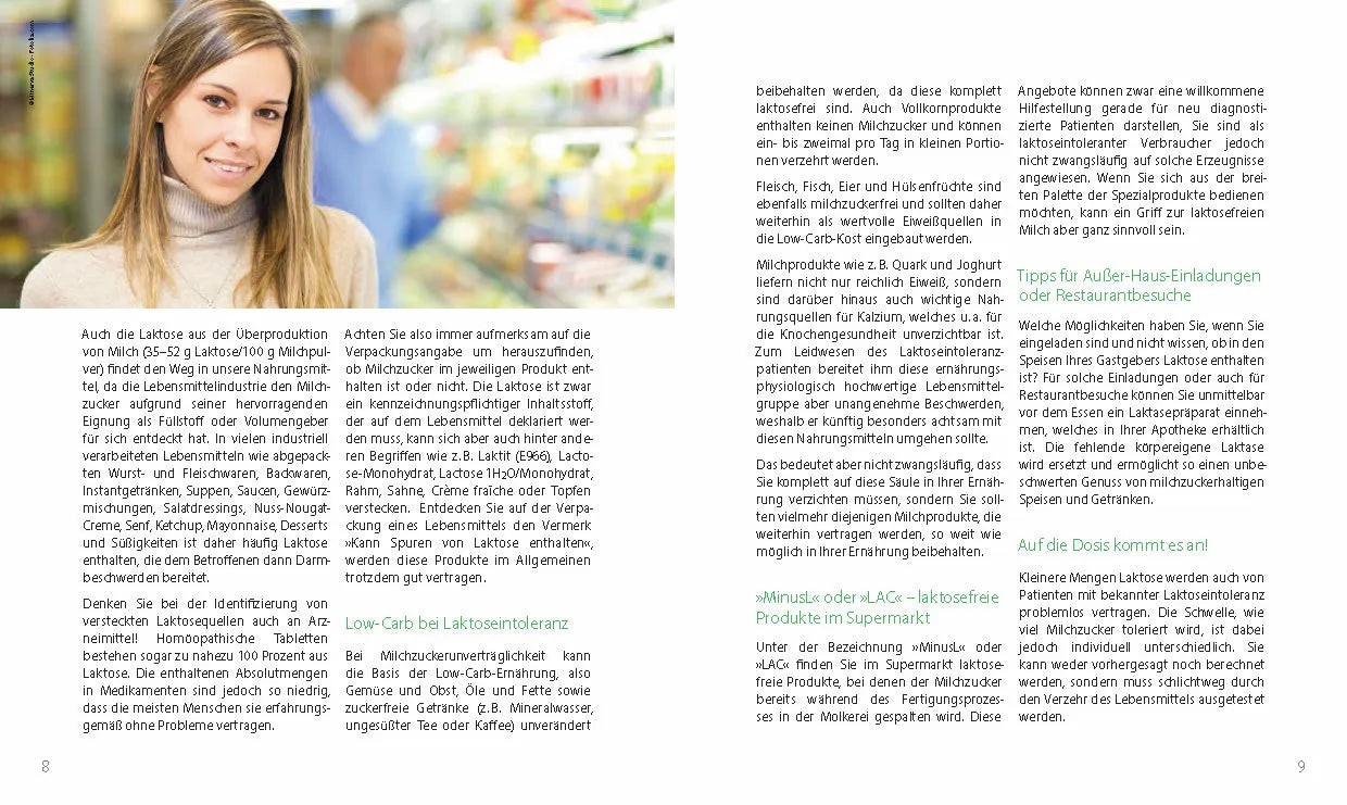 Innenansicht von 'Low Carb bei Nahrungsmittelunverträglichkeit' - Taschenbuch