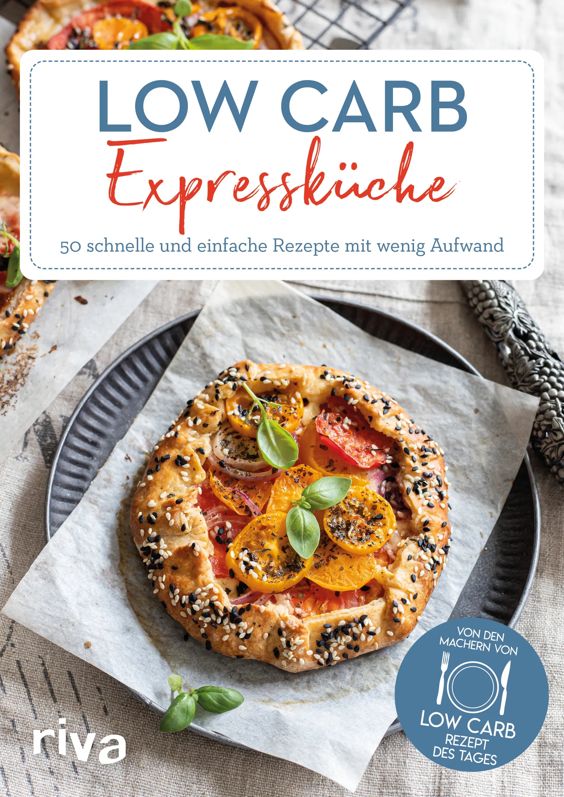 Buchcover von 'Low-Carb-Expressküche' - Taschenbuch von Low-Carb-Rezept des Tages