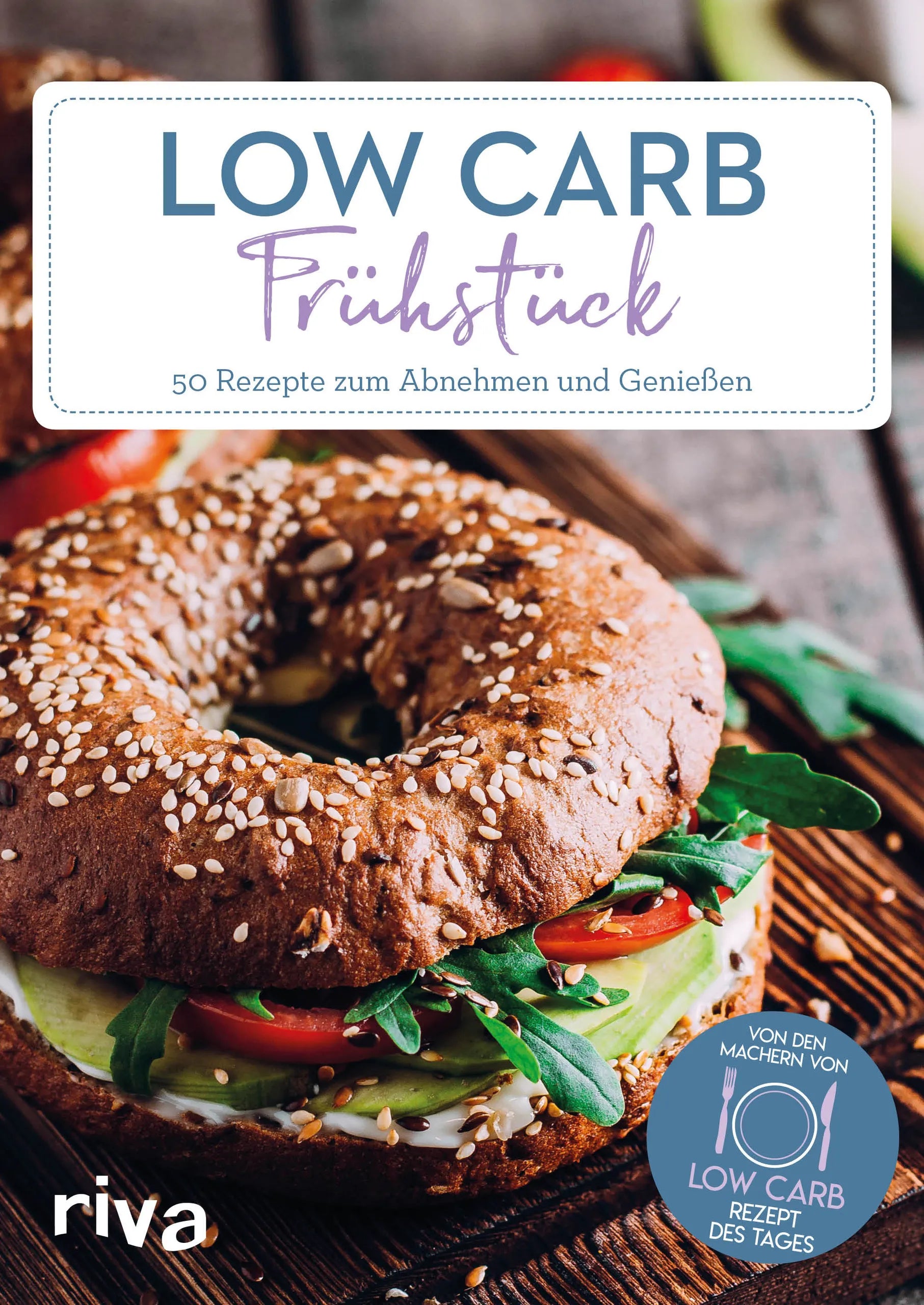 Buchcover von 'Low-Carb-Frühstück' - Taschenbuch von Low-Carb-Rezept des Tages