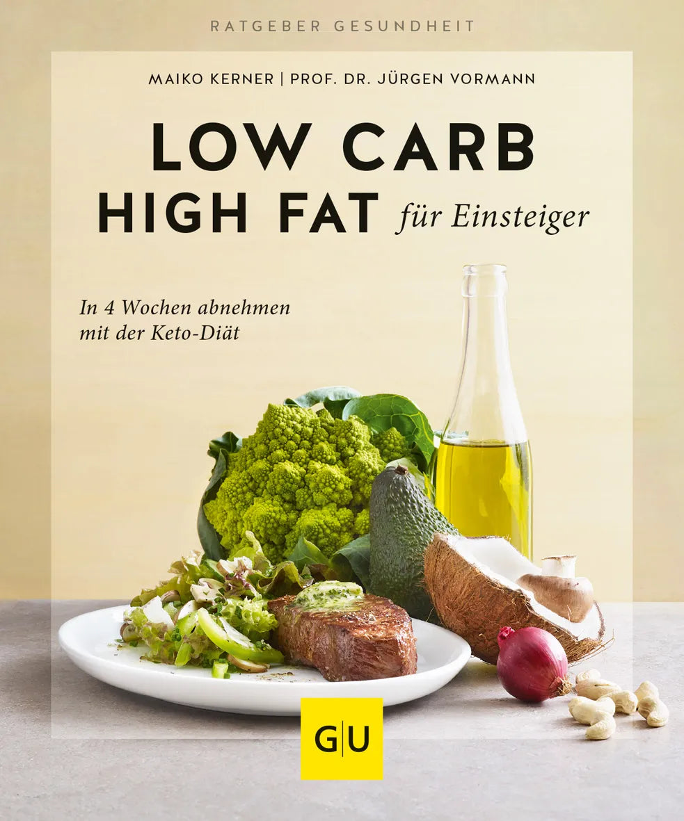 Buchcover von 'Low Carb High Fat für Einsteiger' - Taschenbuch von Jürgen Vormann